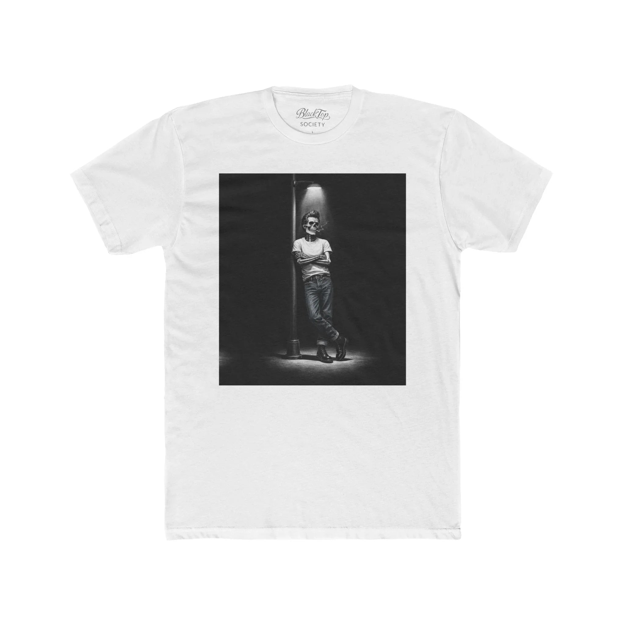 Night Rider Street Portrait Graphic T-Shirt
