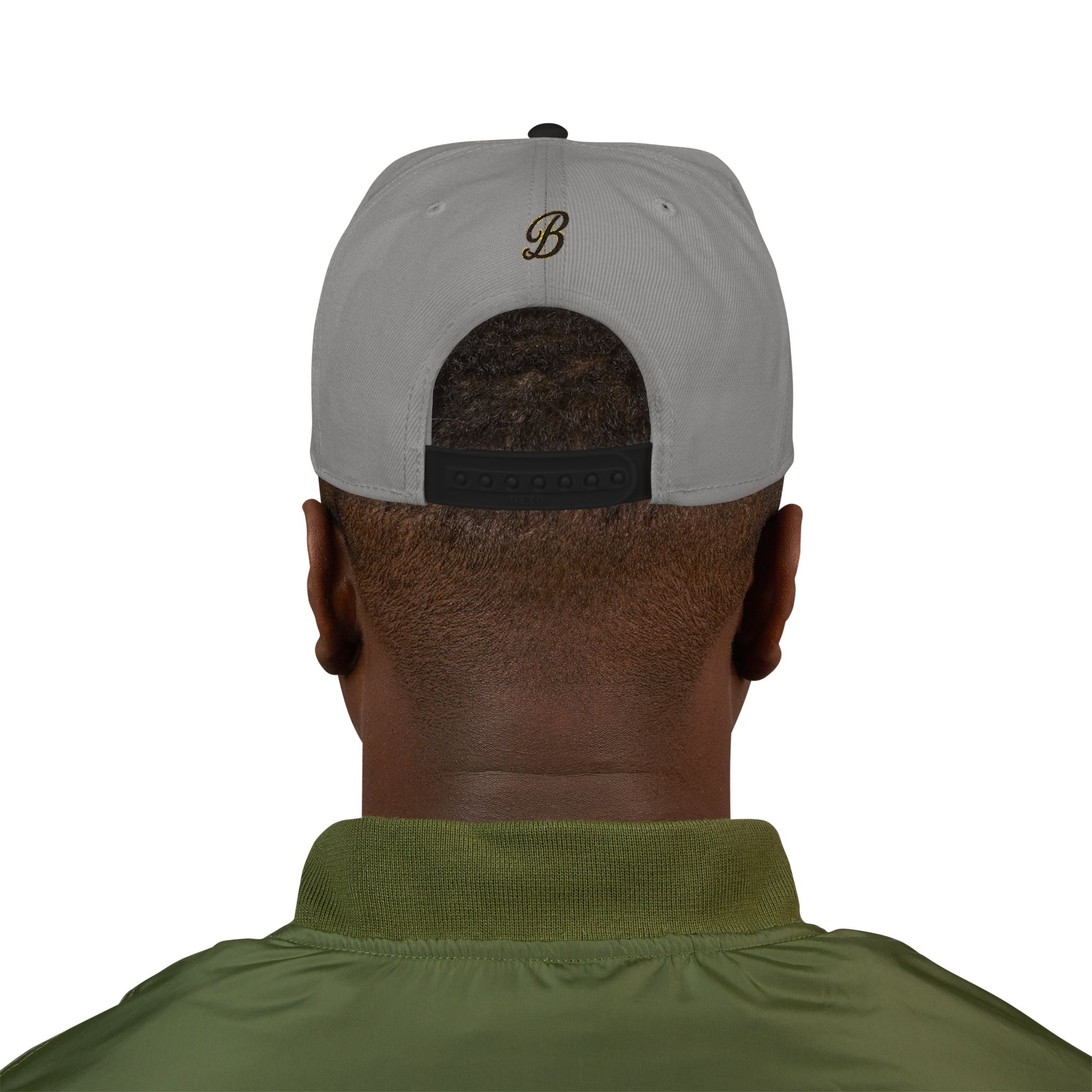 Embroidered American Flag Snapback Hat — Rose & Skull Streetwear Cap