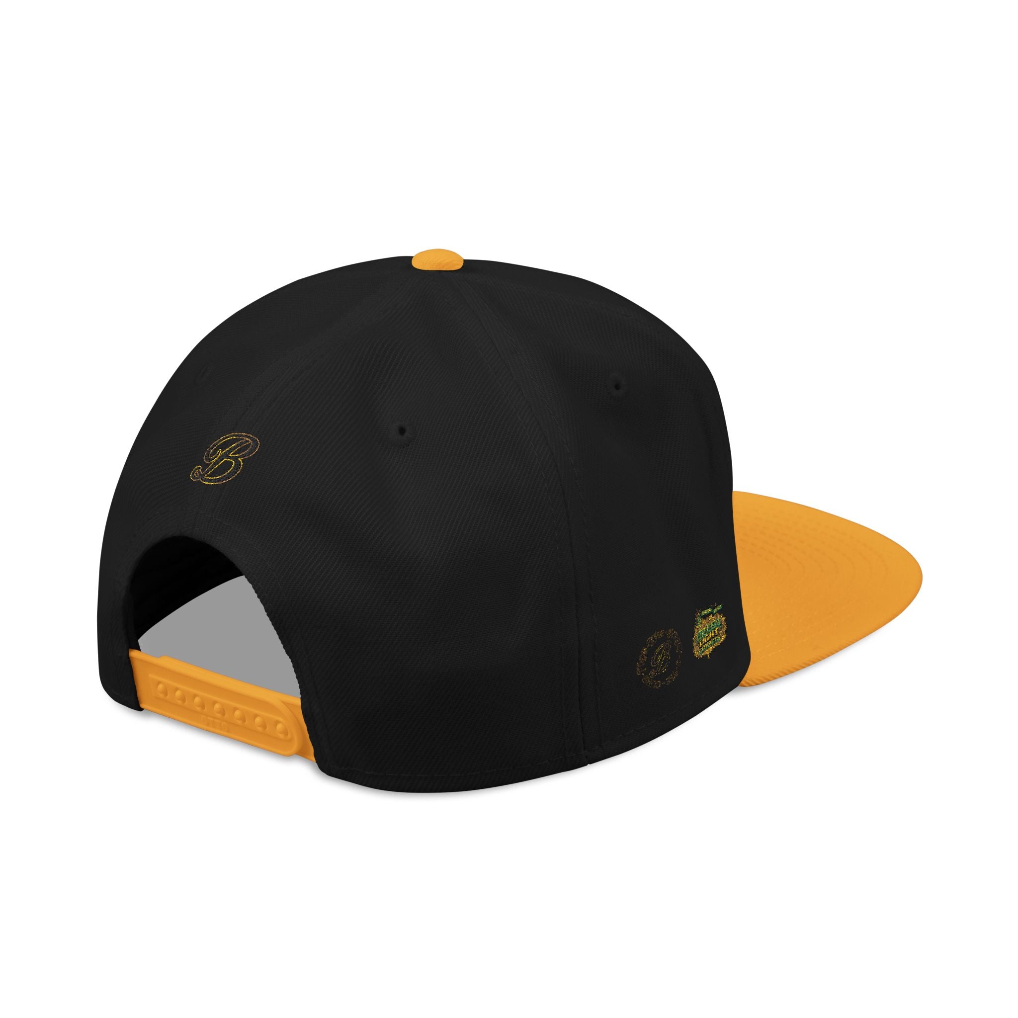 Vintage Camper Snapback Hat — Embroidered Palm Tree & Van Design