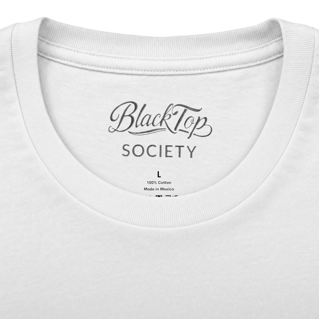 BlackTop Society Tee — Vintage Street Portrait Graphic T-Shirt