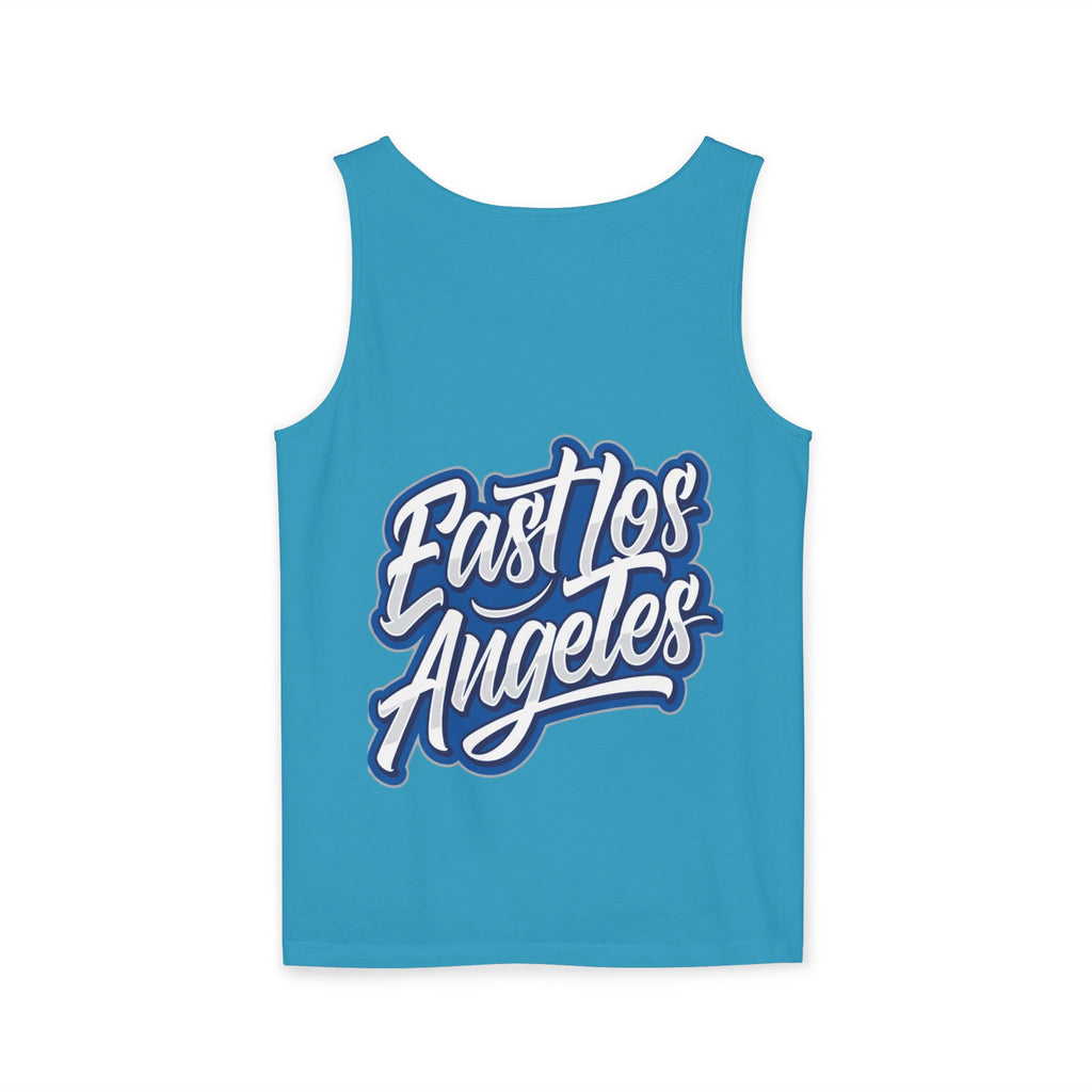 Los Angeles Whittier Blvd tank top, East LA vintage script, Blacktop Society, view 7
