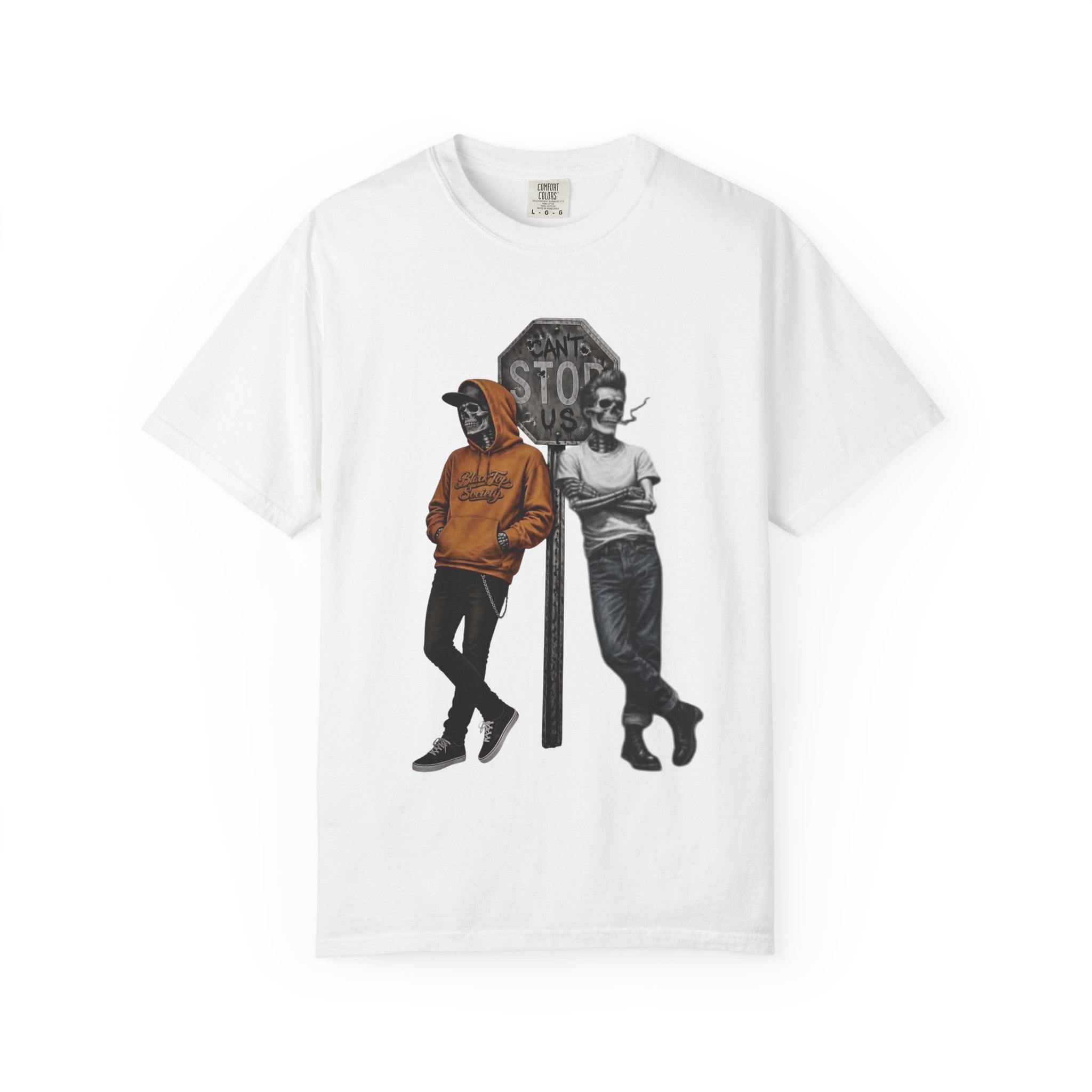 Cant Stop Us Graphic T-Shirt – Vintage Garment Dyed