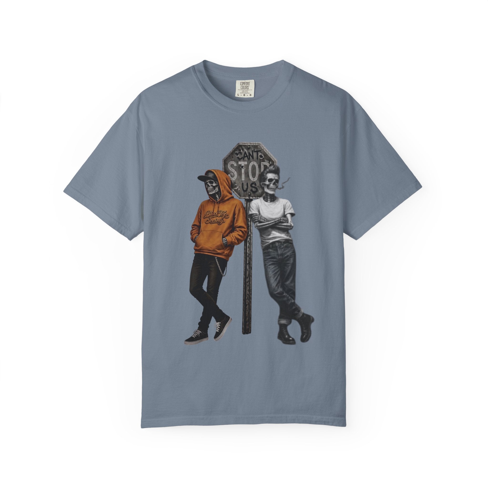 Cant Stop Us Graphic T-Shirt – Vintage Garment Dyed