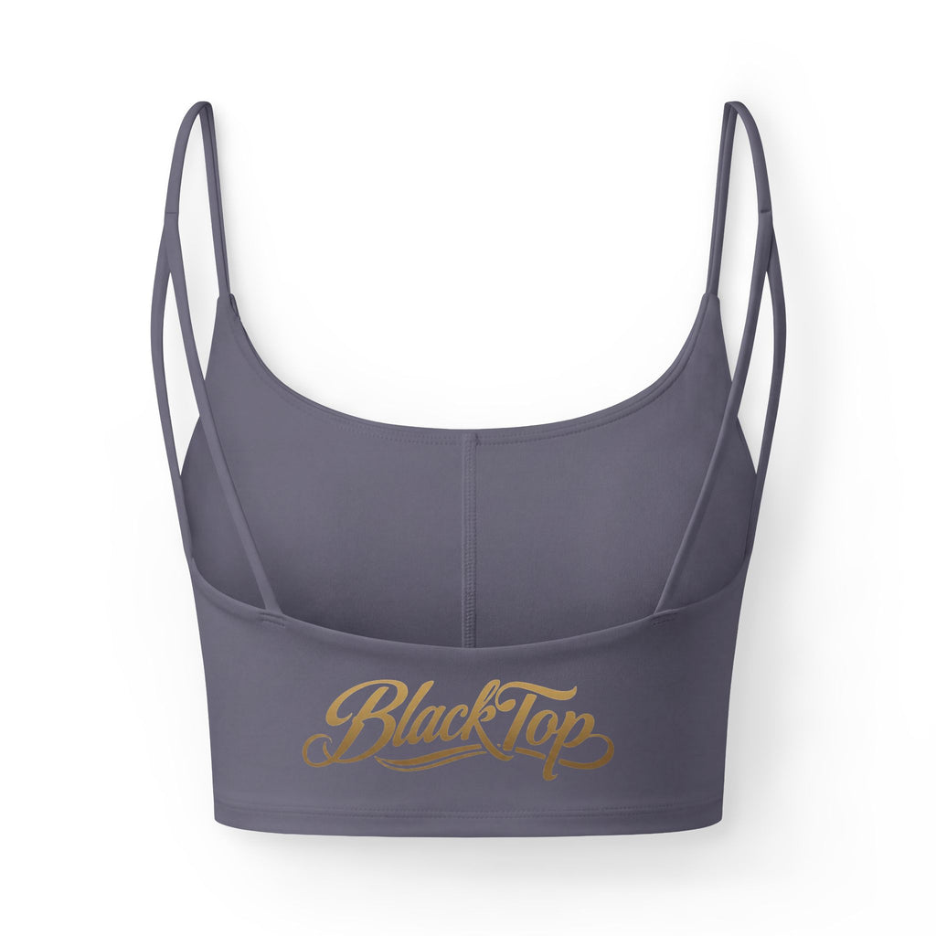 Bone & Bloom Gym Crop Top | Blacktop Society Activewear