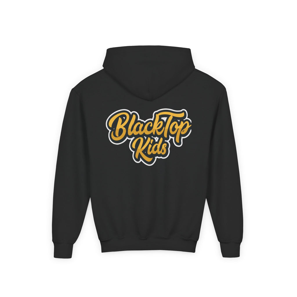 Youth Hoodie — BlackTop Kids Retro Photo Collage Pullover