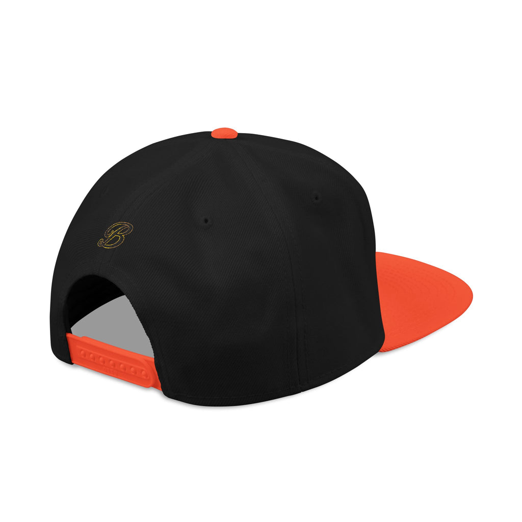 Embroidered American Flag Snapback Hat — Rose & Skull Streetwear Cap