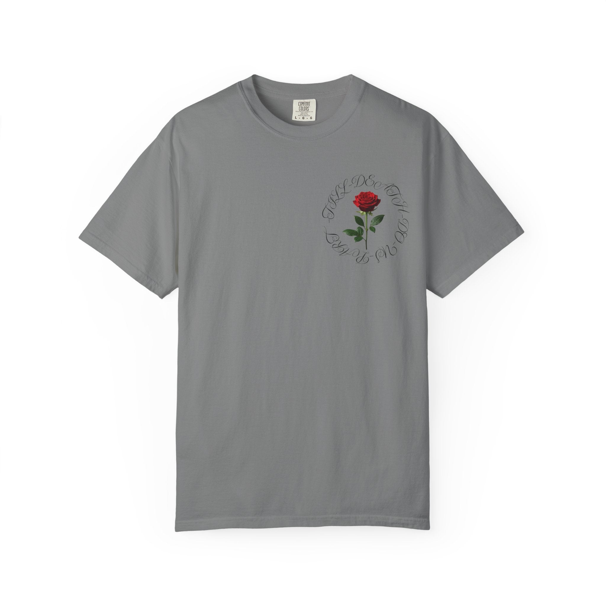 Skeleton Kiss T-Shirt — Romantic Gothic Skull Art Tee