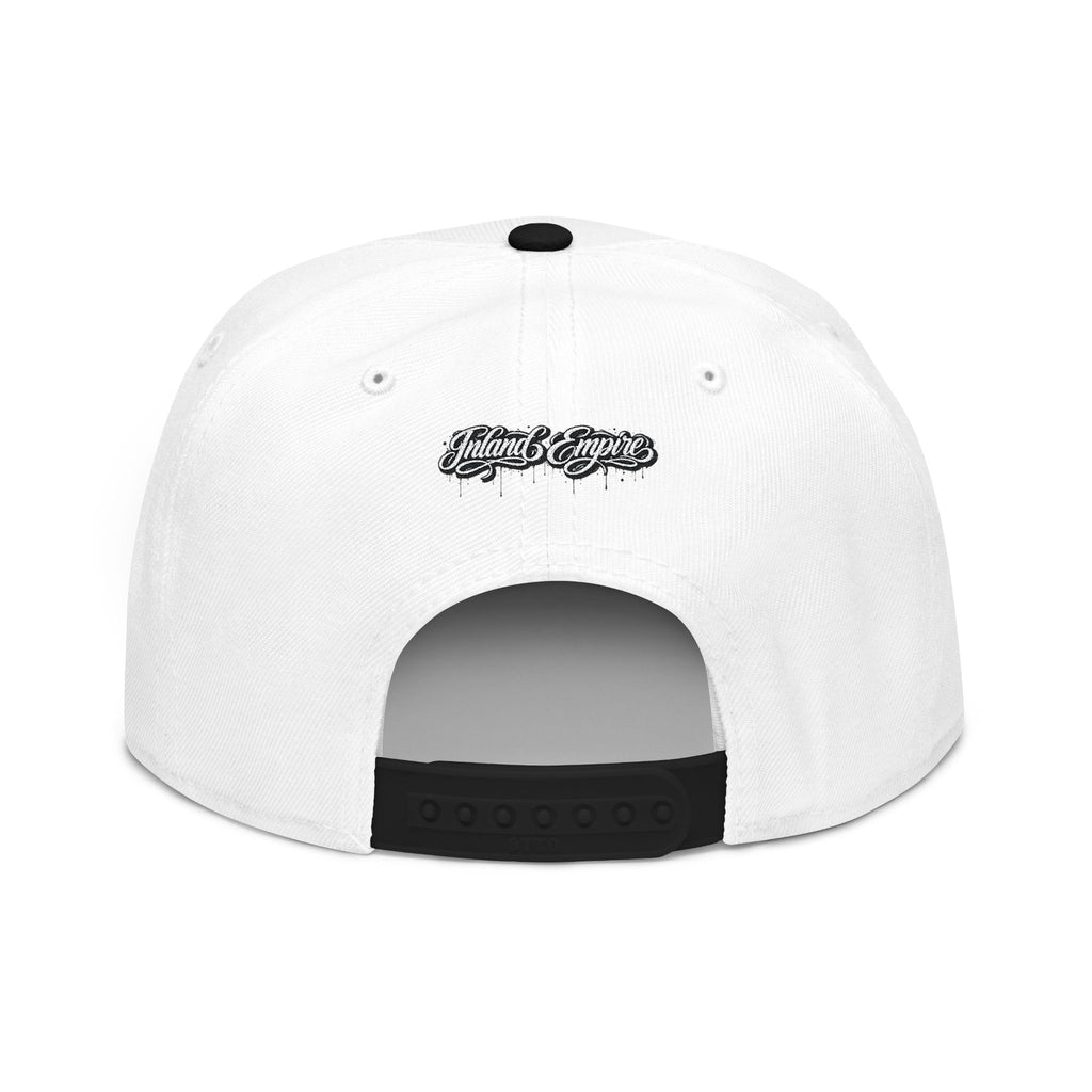 Be Native leopard stitch embroidered snapback hat, Blacktop Society, view 20