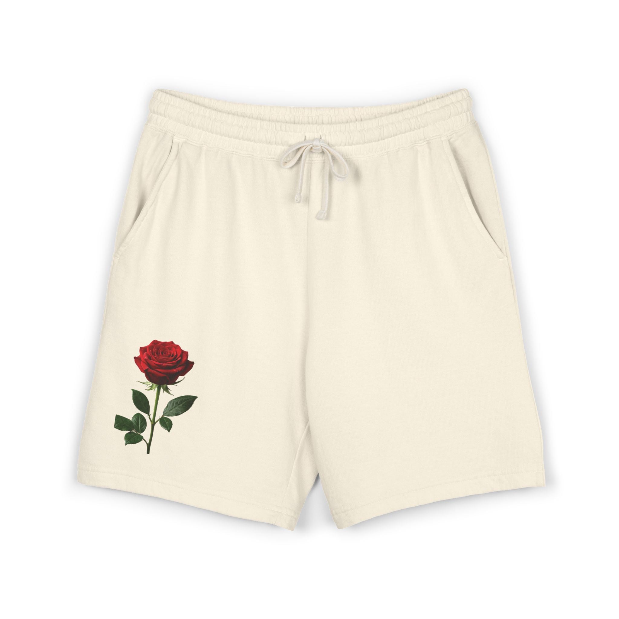 Skull girl graphic sweat shorts, lightweight fleece lounge shorts, Blacktop Society streetwear