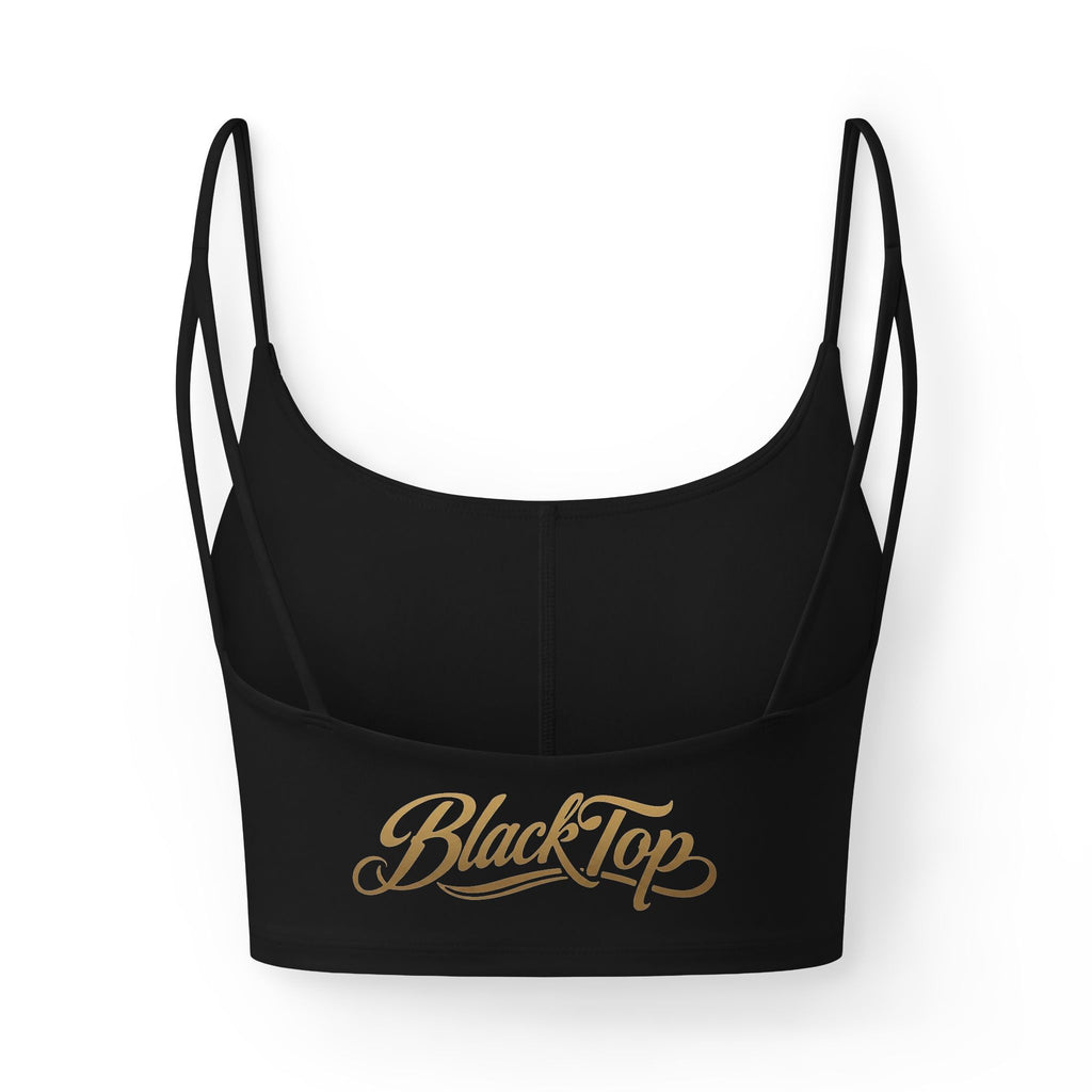 Bone & Bloom Gym Crop Top | Blacktop Society Activewear