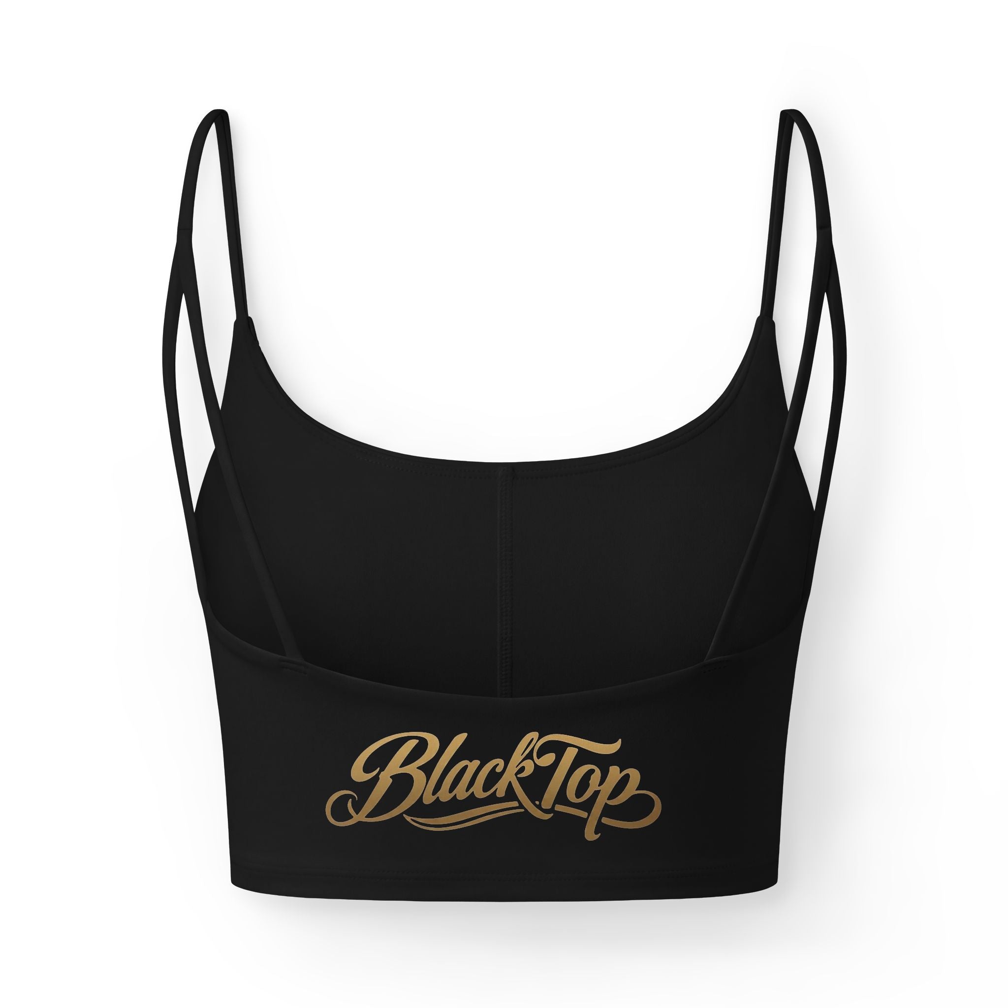 Bone & Bloom Gym Crop Top | Blacktop Society Activewear