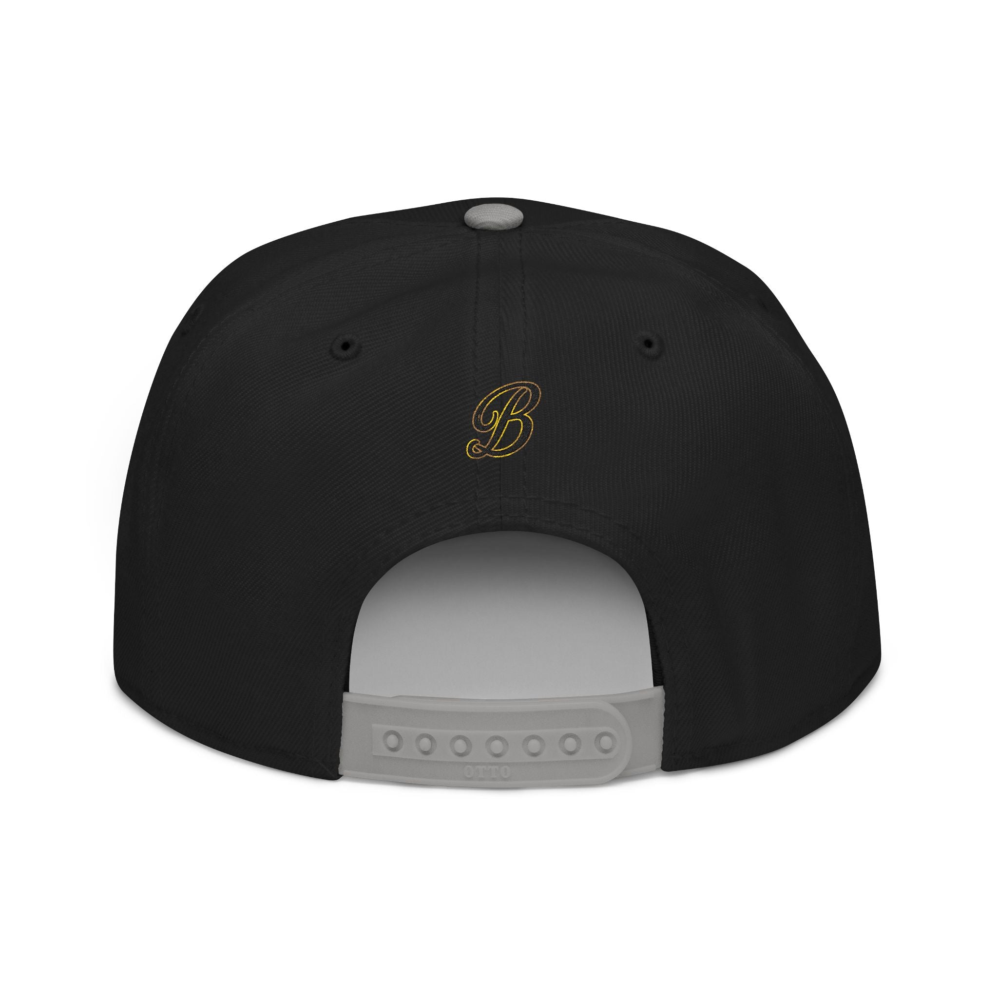 Vintage Camper Snapback Hat — Embroidered Palm Tree & Van Design