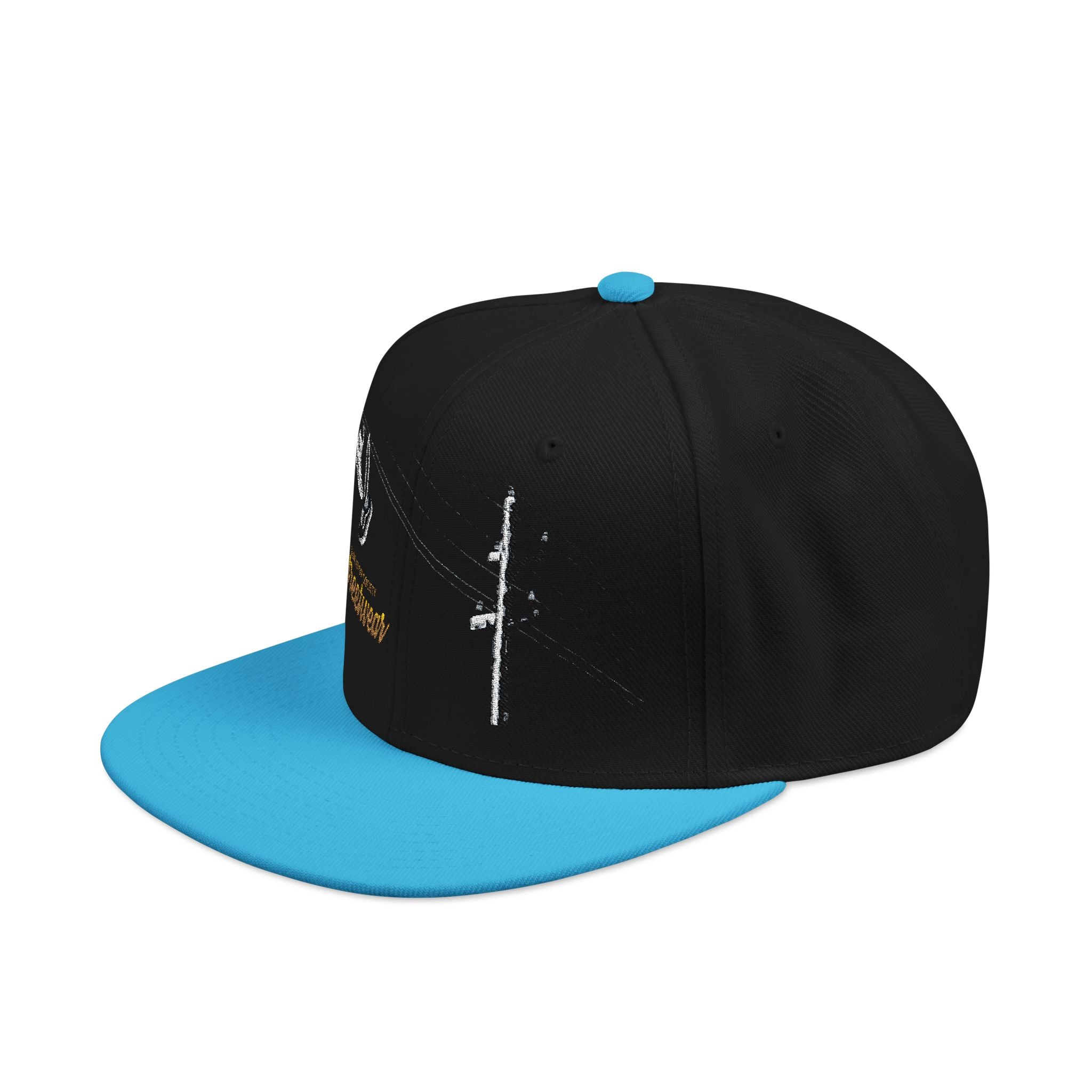 Embroidered American Flag Snapback Hat — Rose & Skull Streetwear Cap