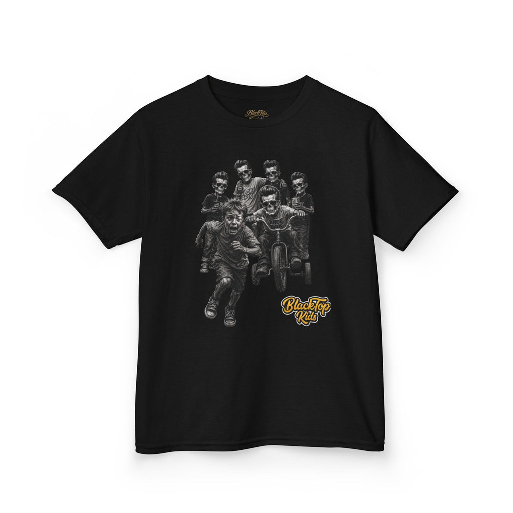Kids Tee — Vintage BMX Crew Graphic with 'Clubfly' Logo