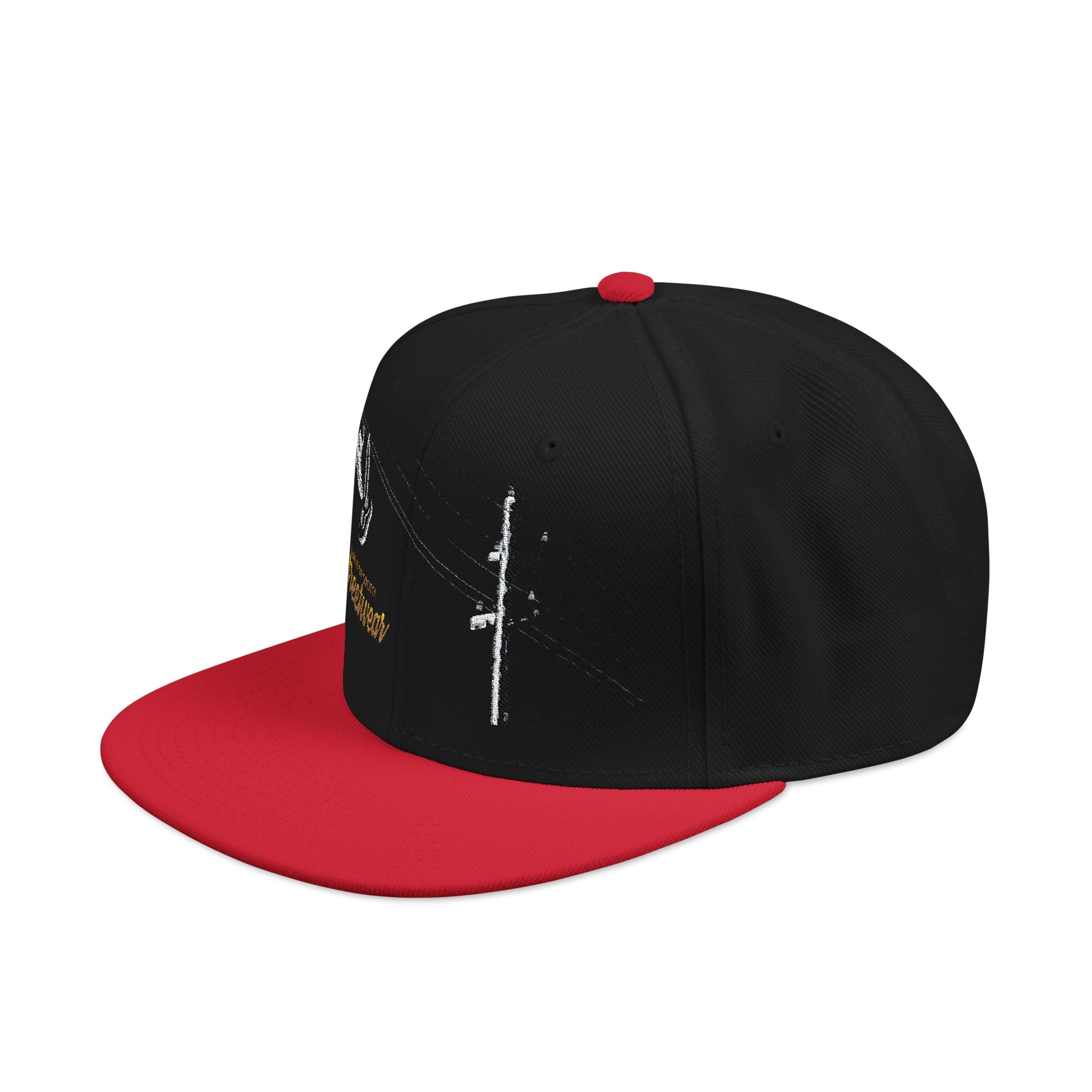 Embroidered American Flag Snapback Hat — Rose & Skull Streetwear Cap