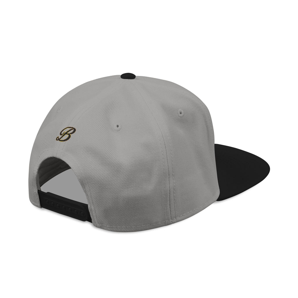 Embroidered American Flag Snapback Hat — Rose & Skull Streetwear Cap