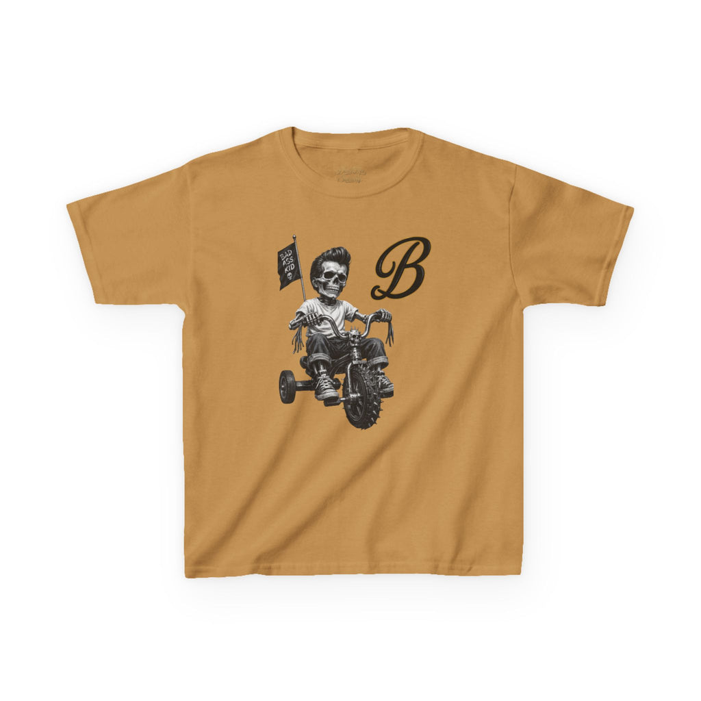 Kids Tee — 'BlackTop Society' Tricycle Graphic Shirt