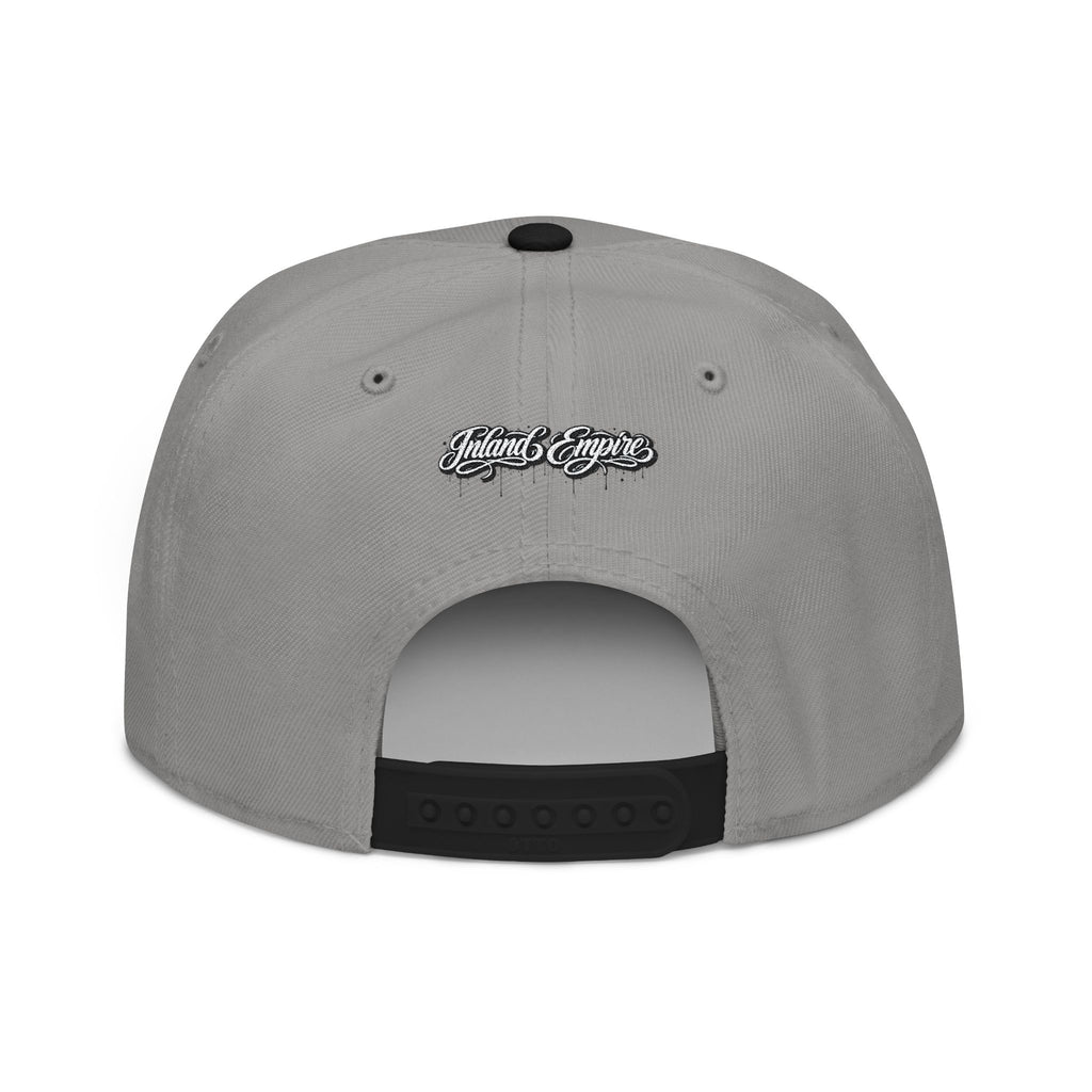 Be Native leopard stitch embroidered snapback hat, Blacktop Society, view 16