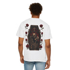 Skeleton Kiss T-Shirt — Romantic Gothic Skull Art Tee