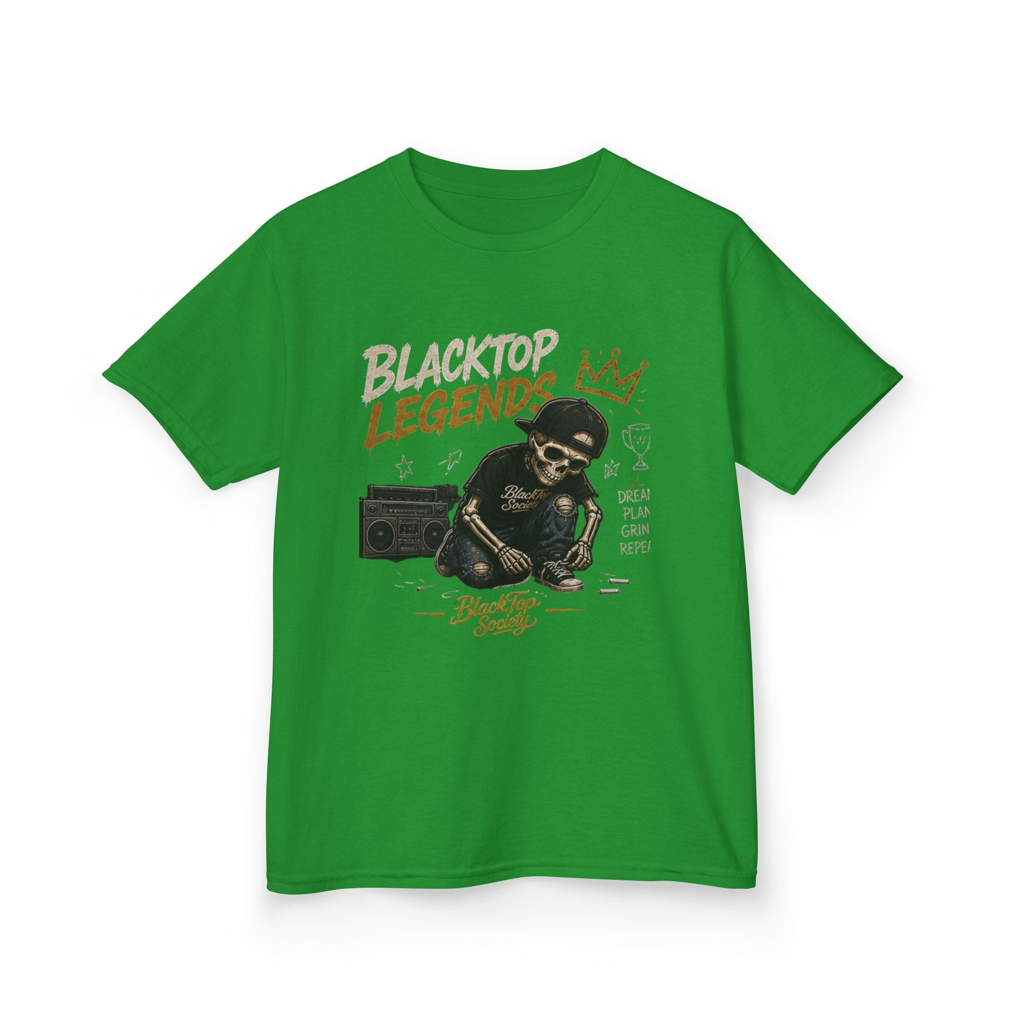 Kids 'Blacktop Legend' Graphic Tee — Youth Streetwear Shirt