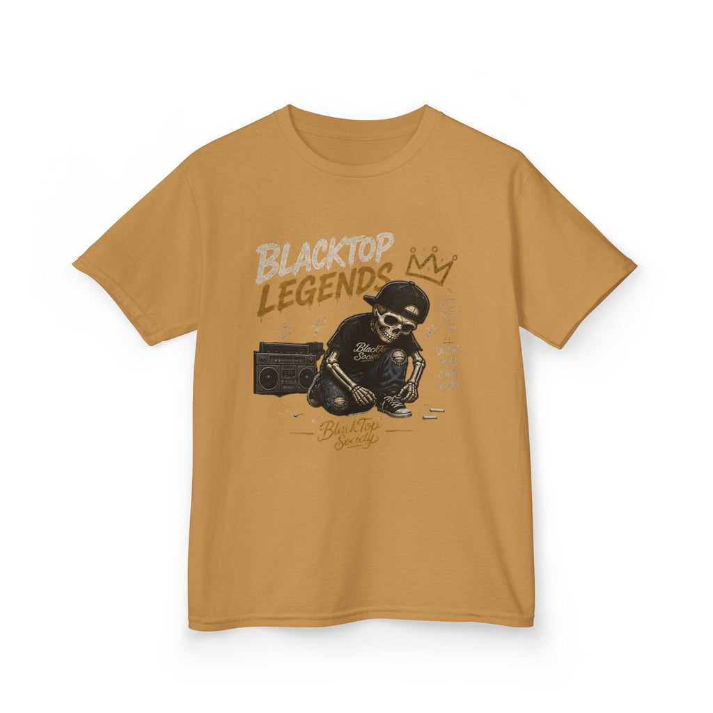 Kids 'Blacktop Legend' Graphic Tee — Youth Streetwear Shirt