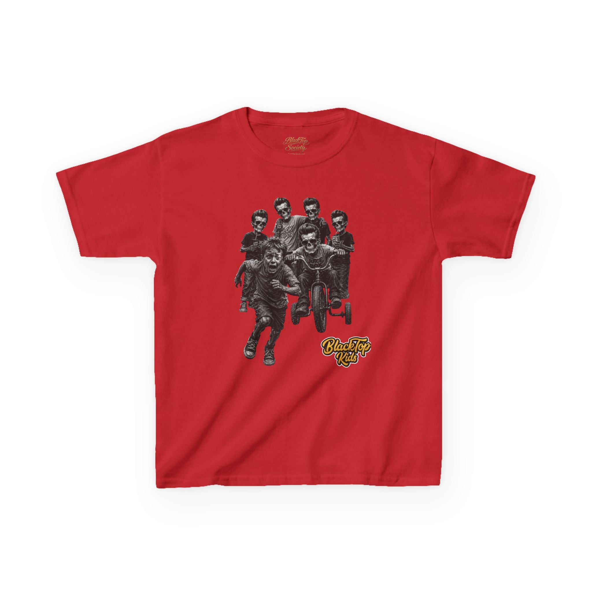 Kids Tee — Vintage BMX Crew Graphic with 'Clubfly' Logo