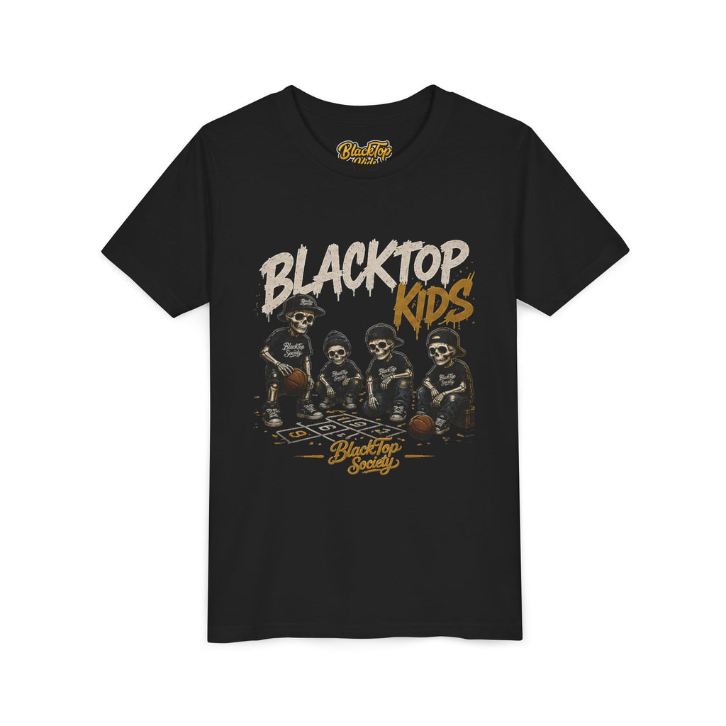 Blacktop Kids retro basketball youth shirt — Blacktop Society