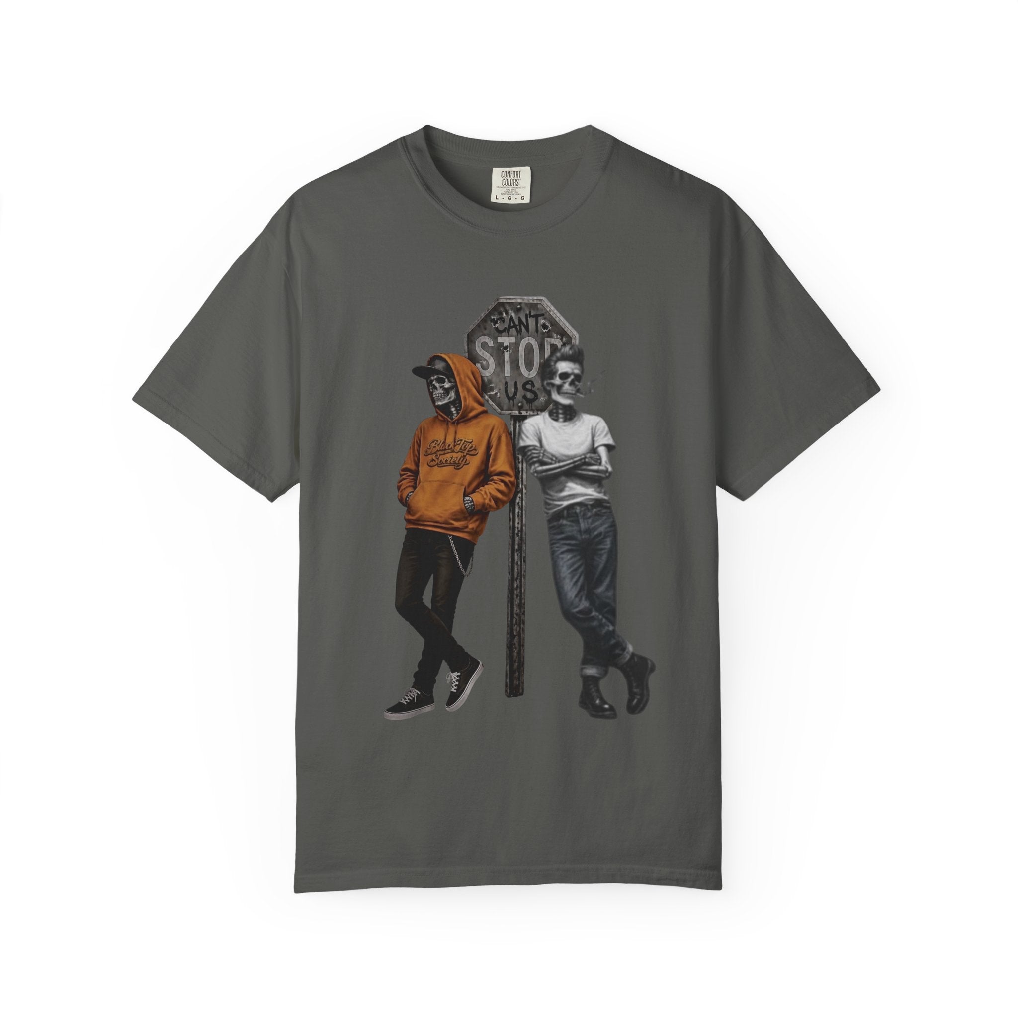 Cant Stop Us Graphic T-Shirt – Vintage Garment Dyed