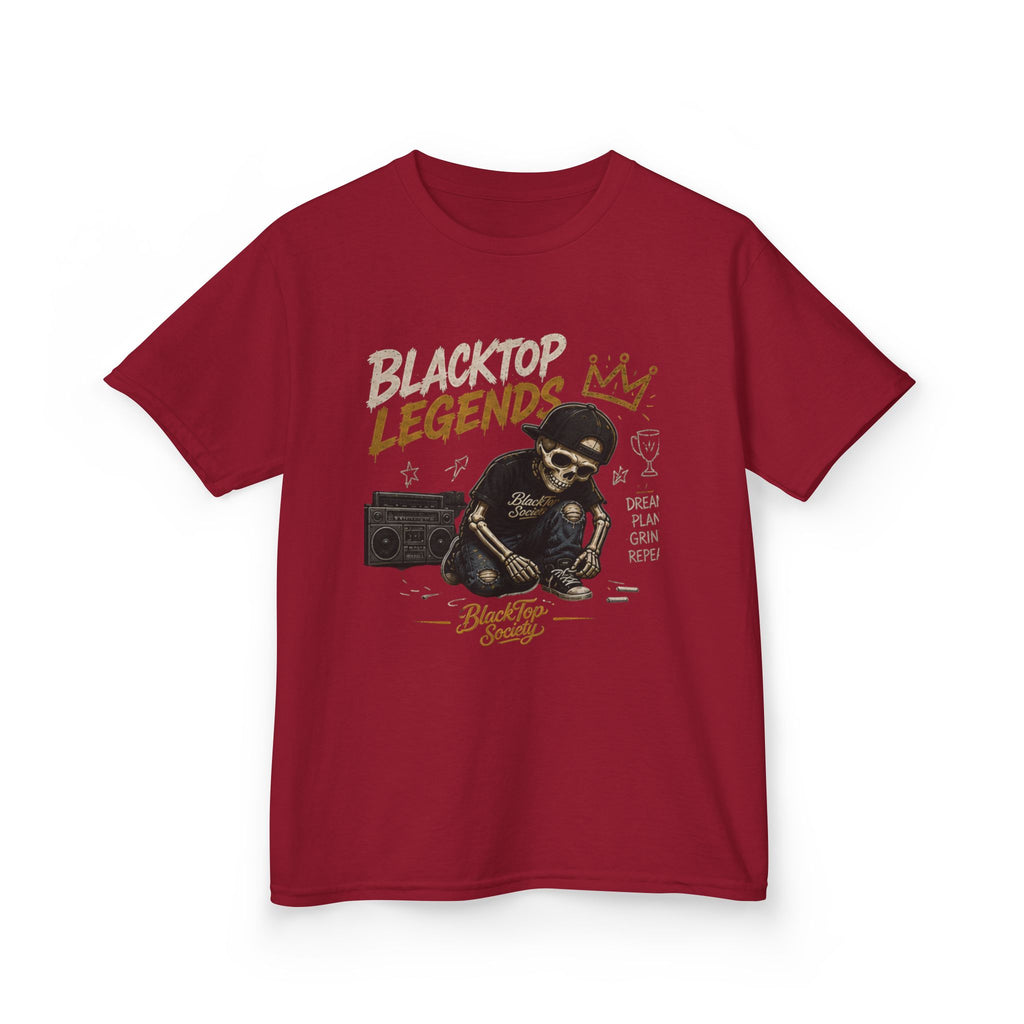 Kids 'Blacktop Legend' Graphic Tee — Youth Streetwear Shirt