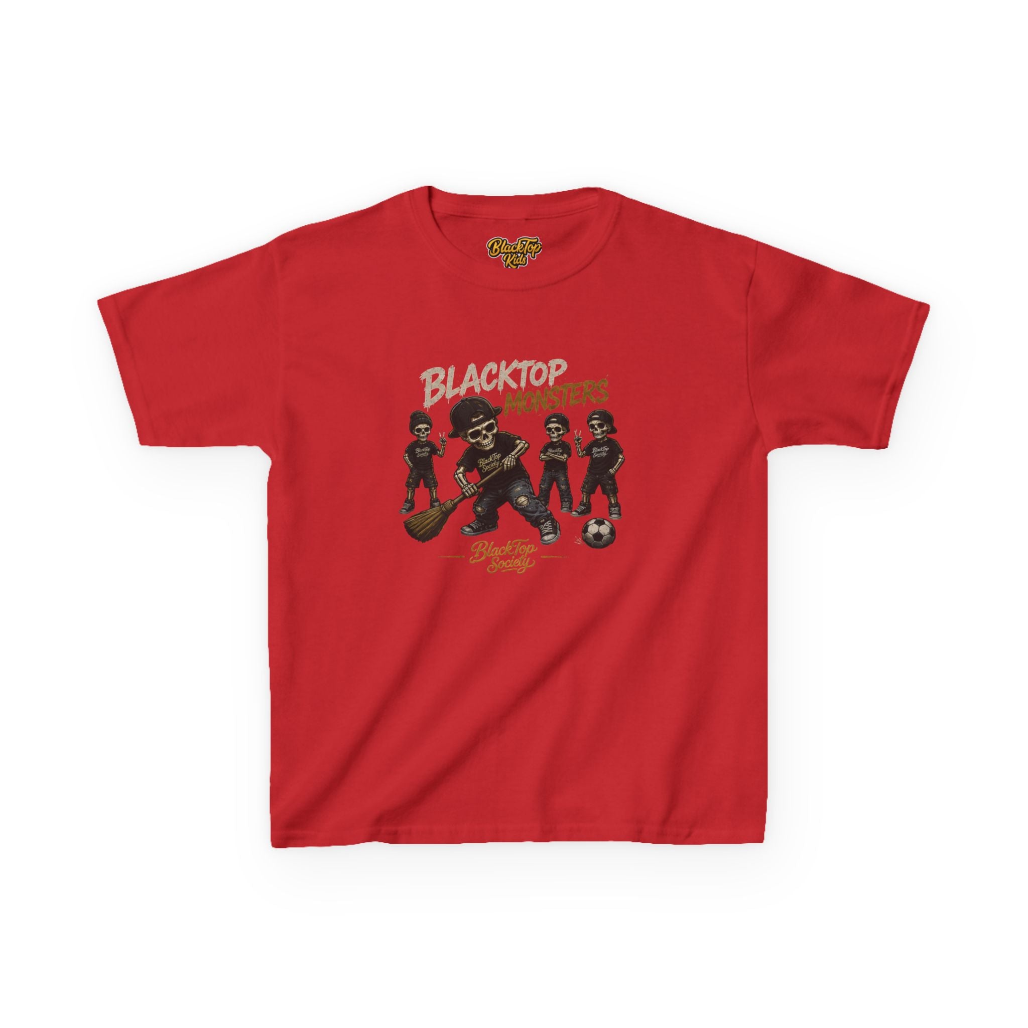 Blacktop Monsters skate crew graphic kids tee - Blacktop Society