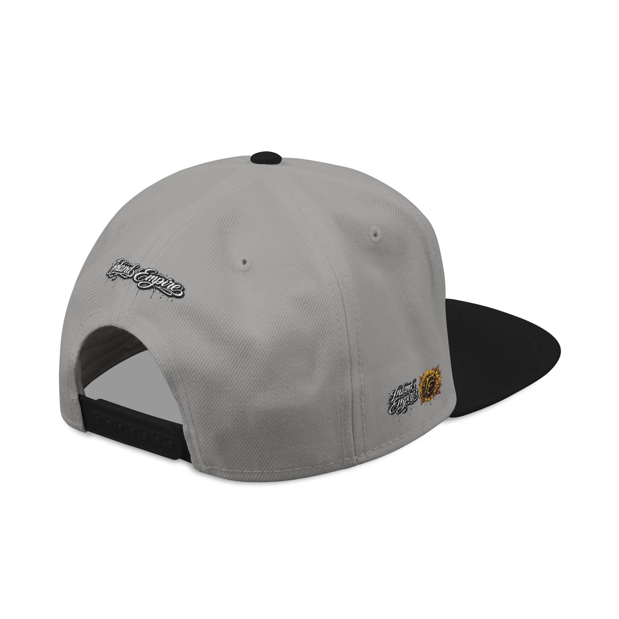 Be Native leopard stitch embroidered snapback hat, Blacktop Society, view 15