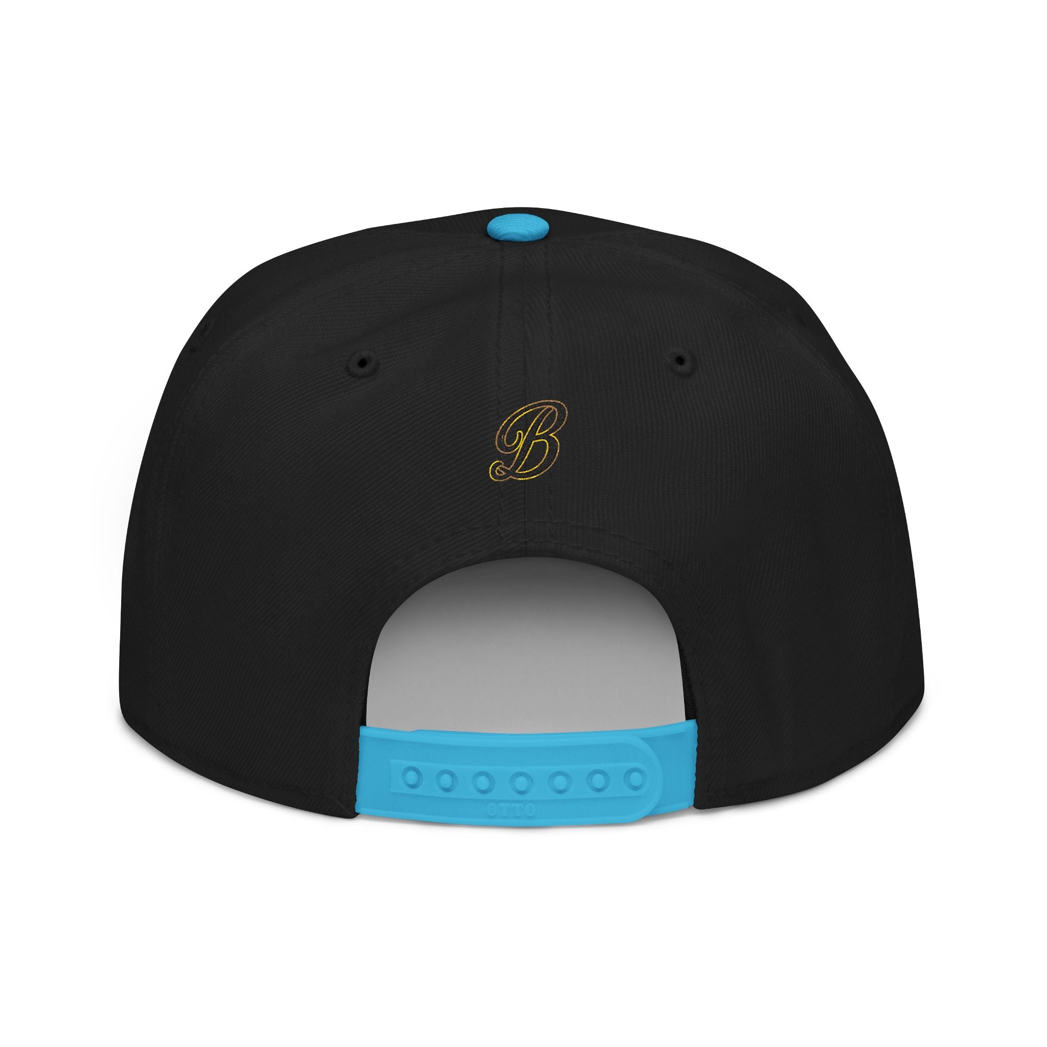 Vintage Camper Snapback Hat — Embroidered Palm Tree & Van Design