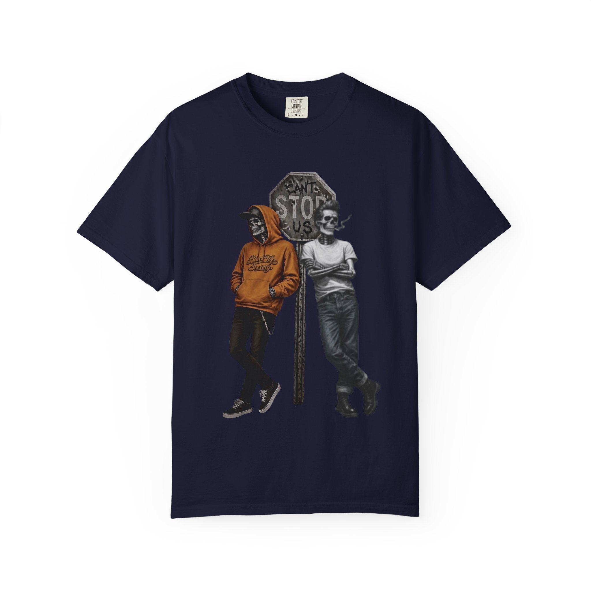 Cant Stop Us Graphic T-Shirt – Vintage Garment Dyed