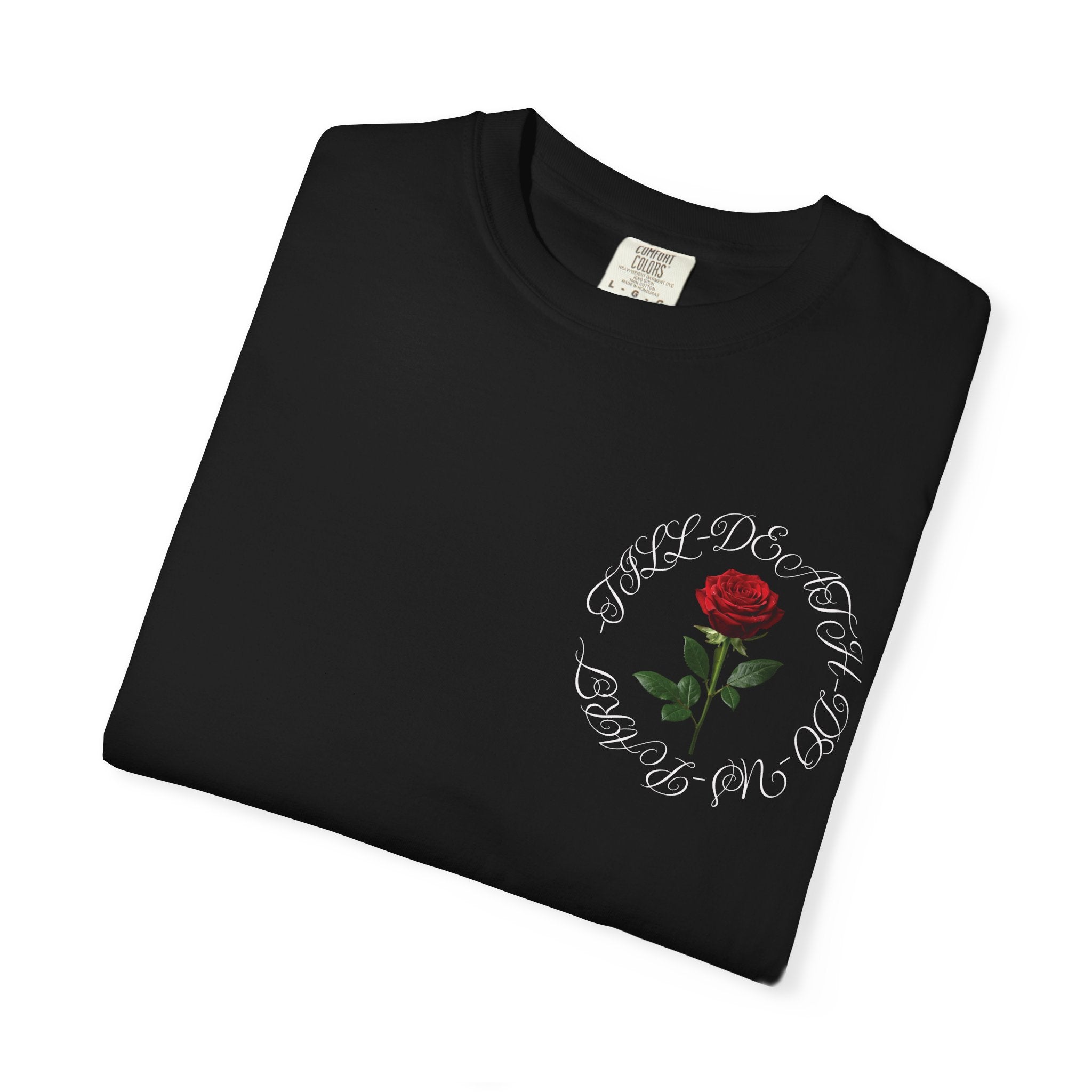 Skeleton Kiss T-Shirt — Romantic Gothic Skull Art Tee