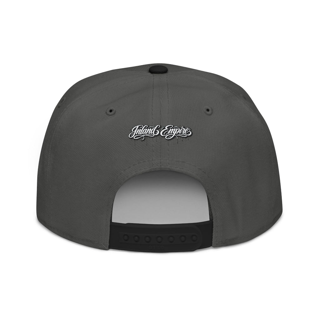 Be Native leopard stitch embroidered snapback hat, Blacktop Society, view 9