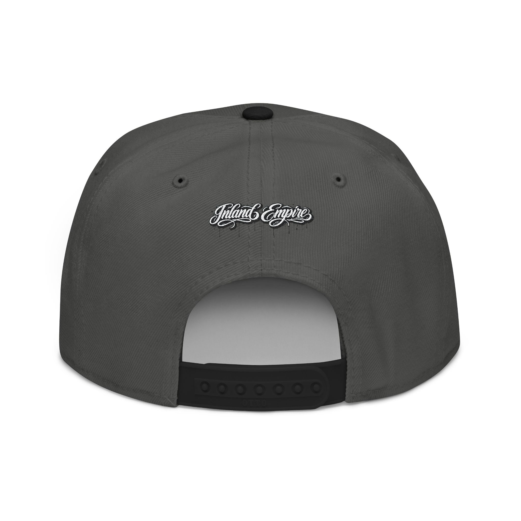 Be Native leopard stitch embroidered snapback hat, Blacktop Society, view 9