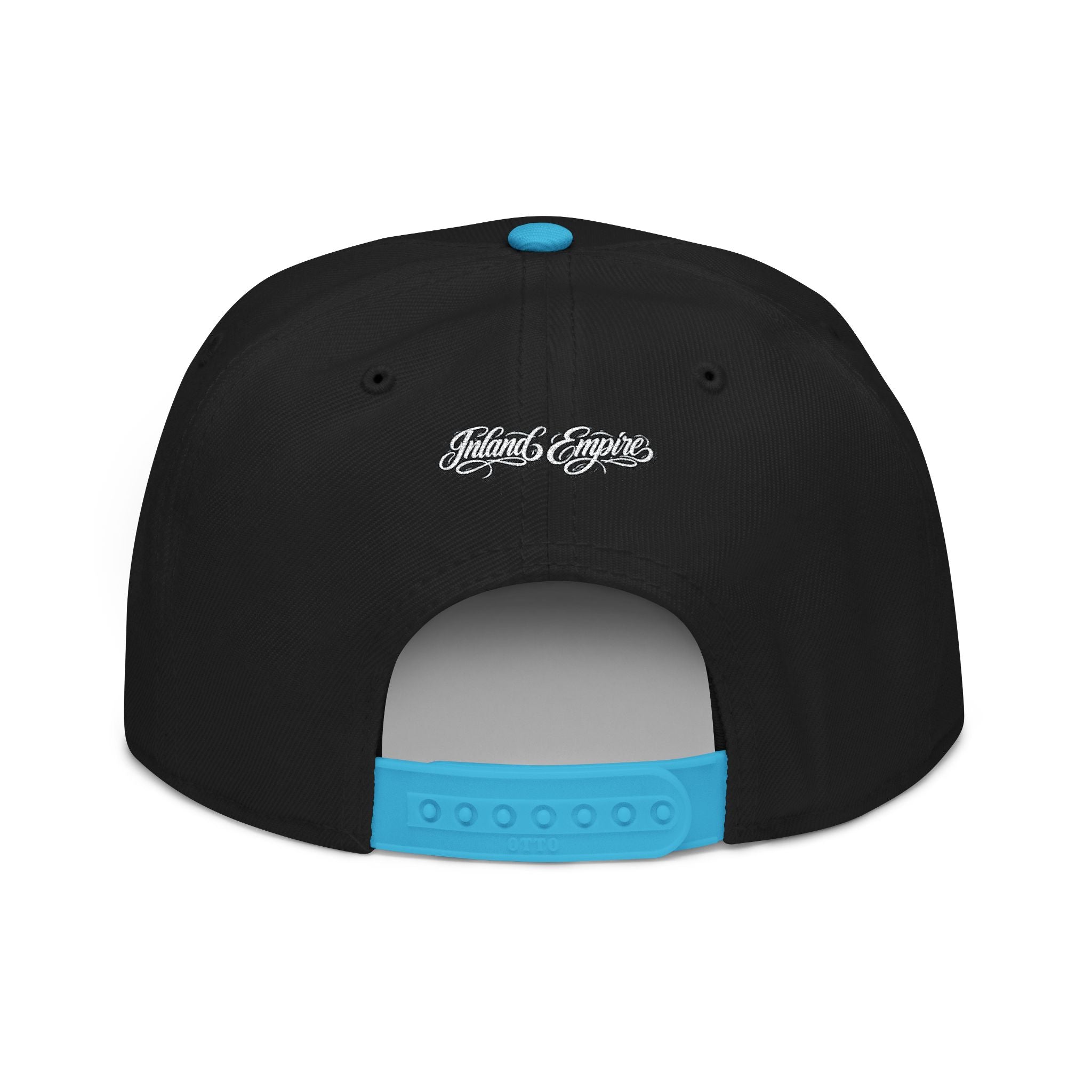 Be Native embroidered snapback hat flat brim detail, Blacktop Society, view 11