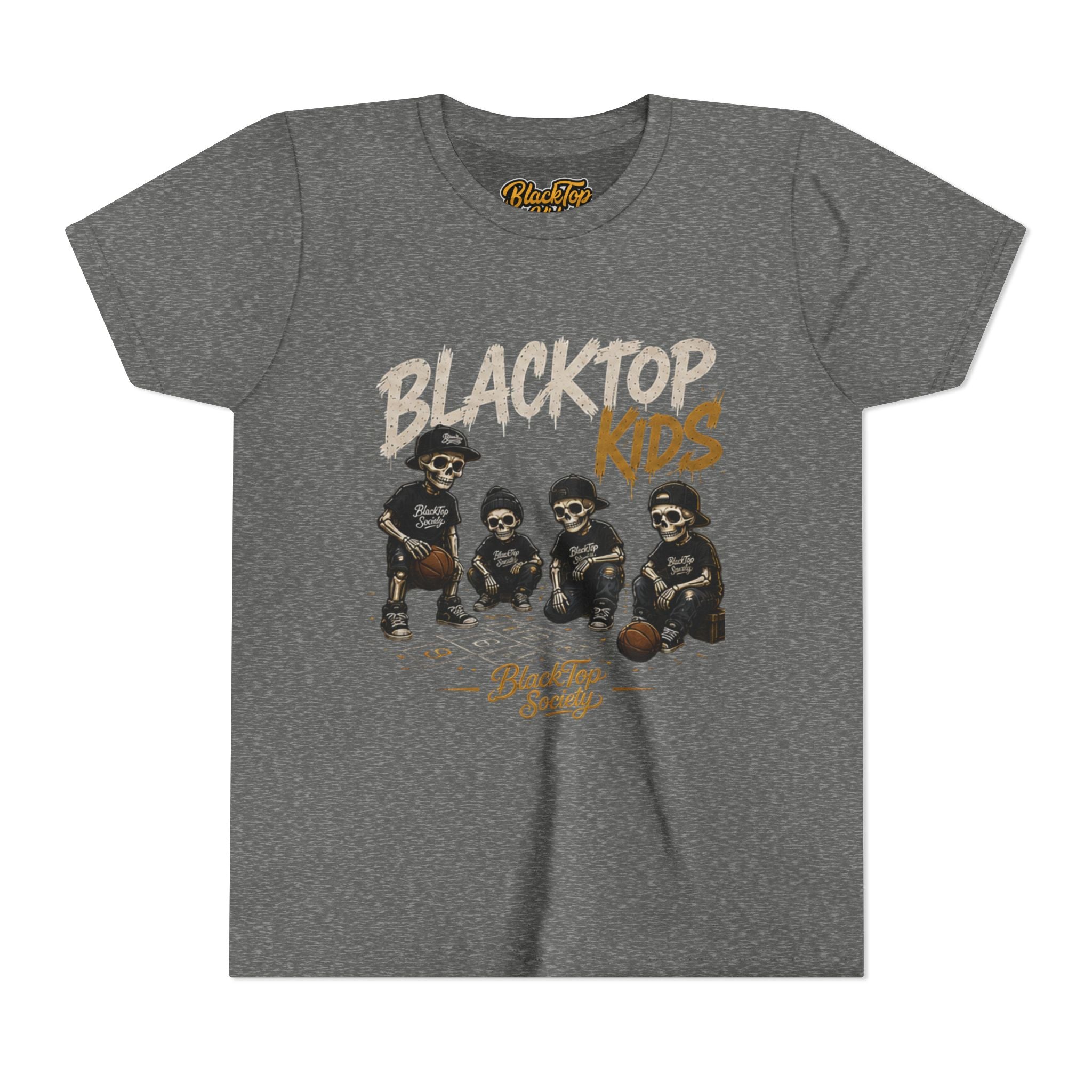 Blacktop Kids retro basketball youth shirt - Blacktop Society