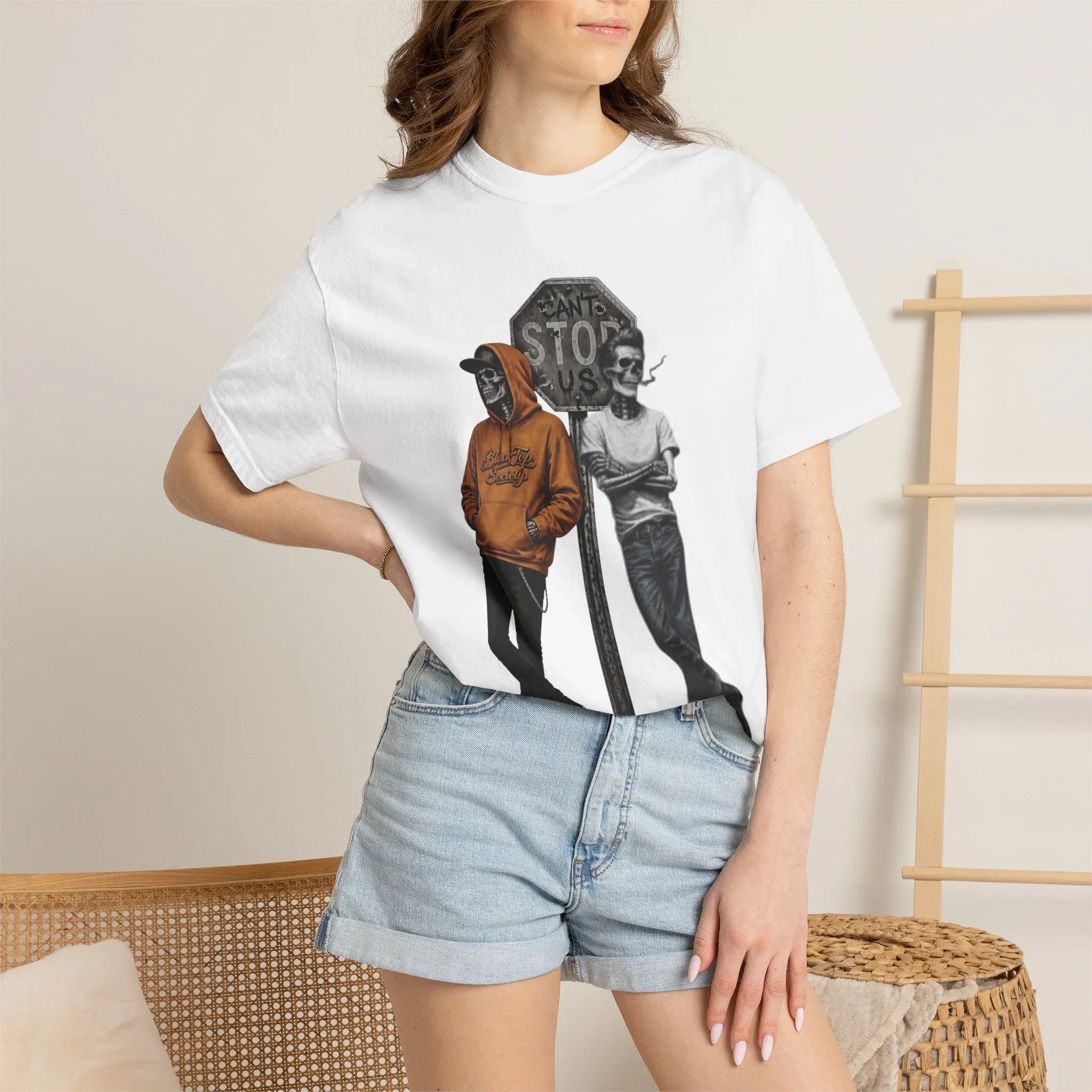 Cant Stop Us Graphic T-Shirt – Vintage Garment Dyed