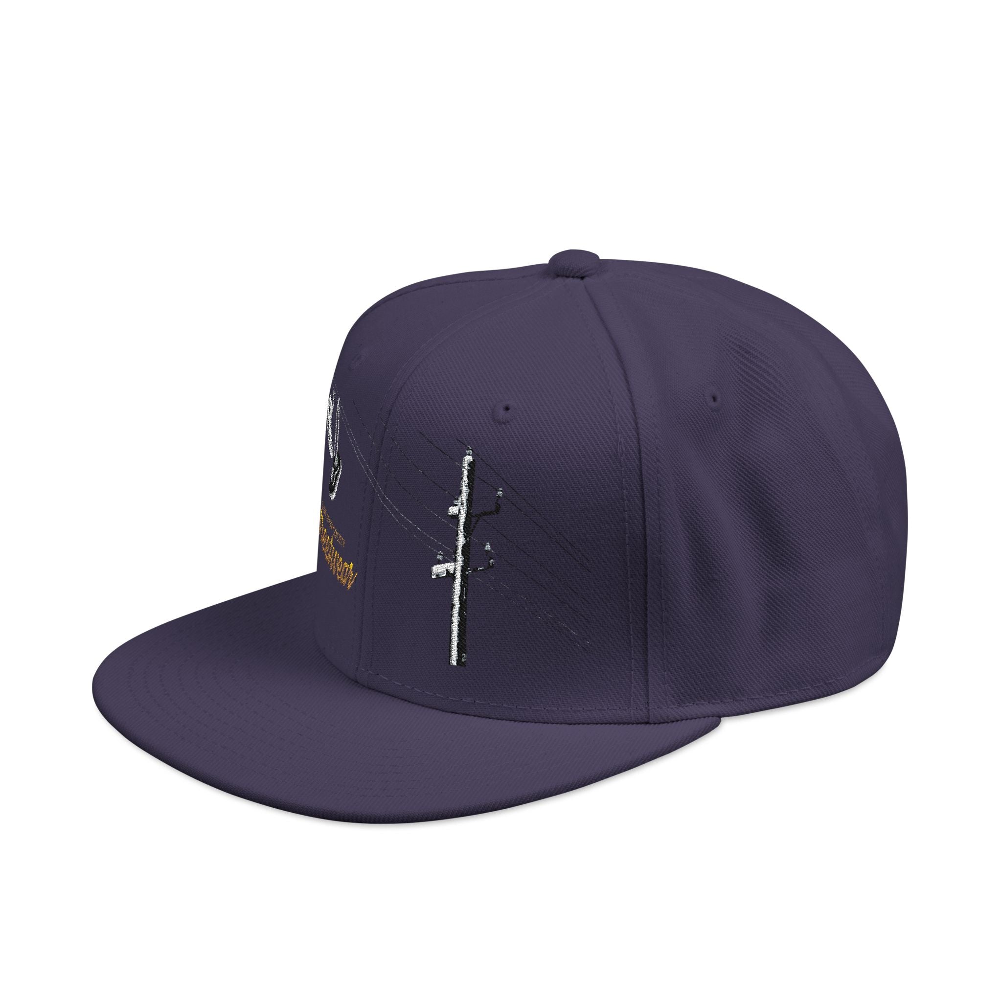 Embroidered American Flag Snapback Hat — Rose & Skull Streetwear Cap
