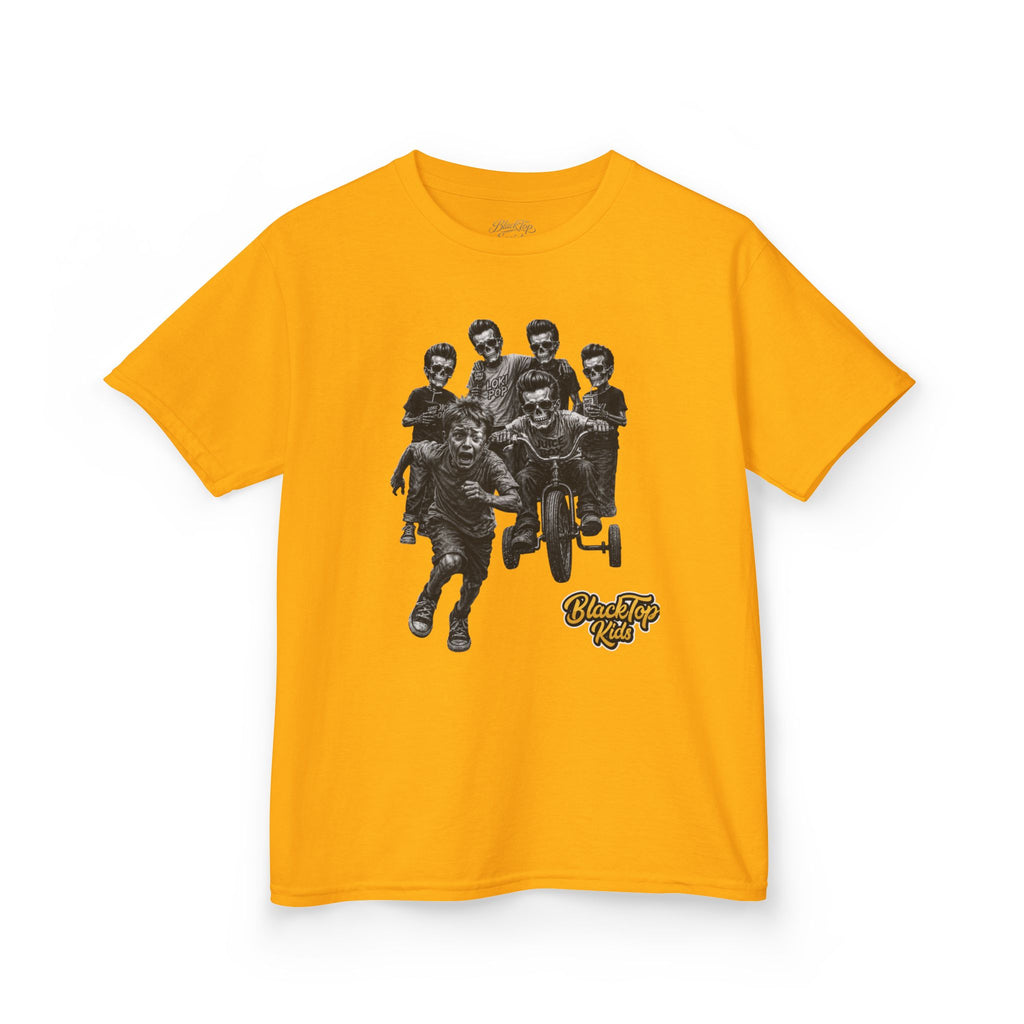 Kids Tee — Vintage BMX Crew Graphic with 'Clubfly' Logo
