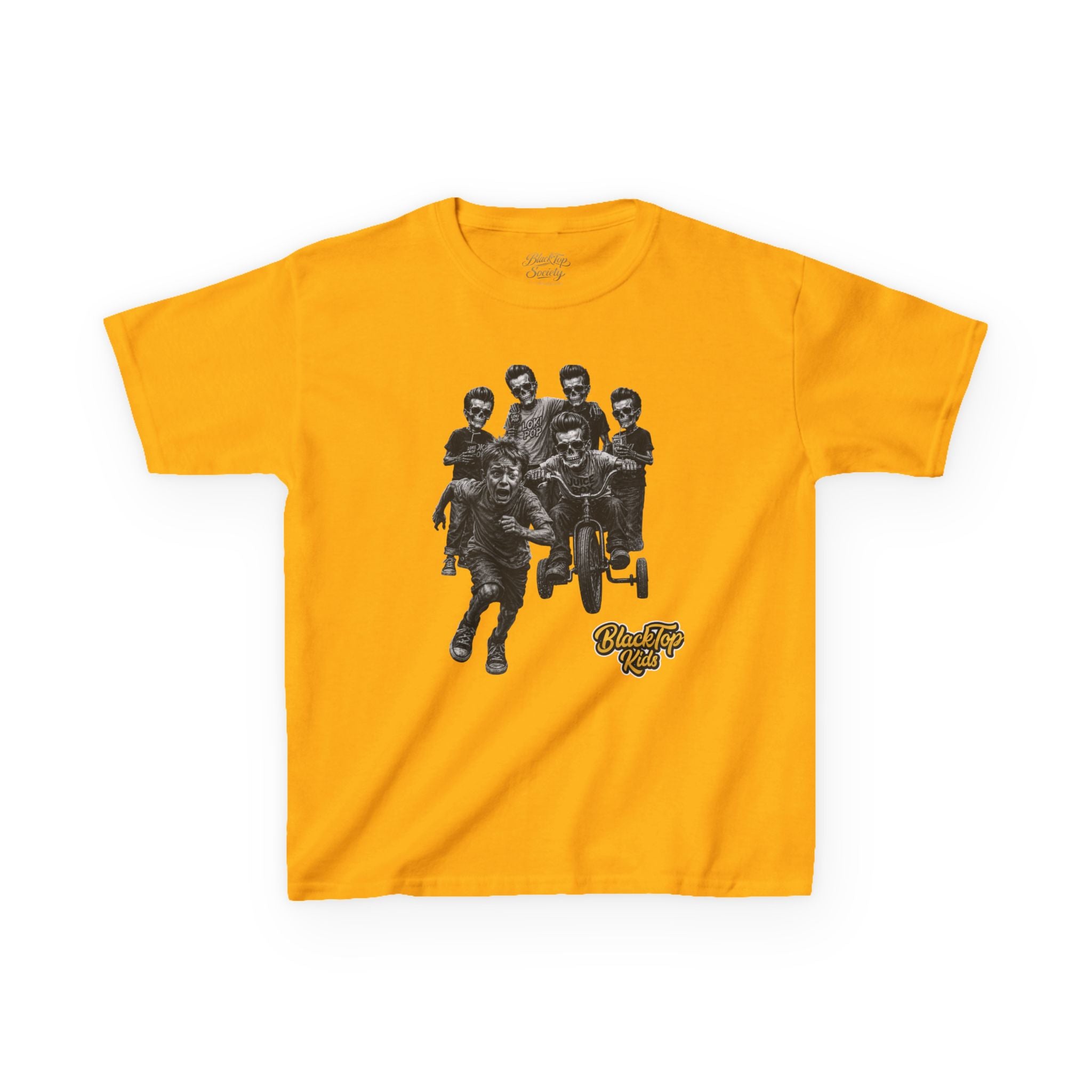 Kids Tee — Vintage BMX Crew Graphic with 'Clubfly' Logo