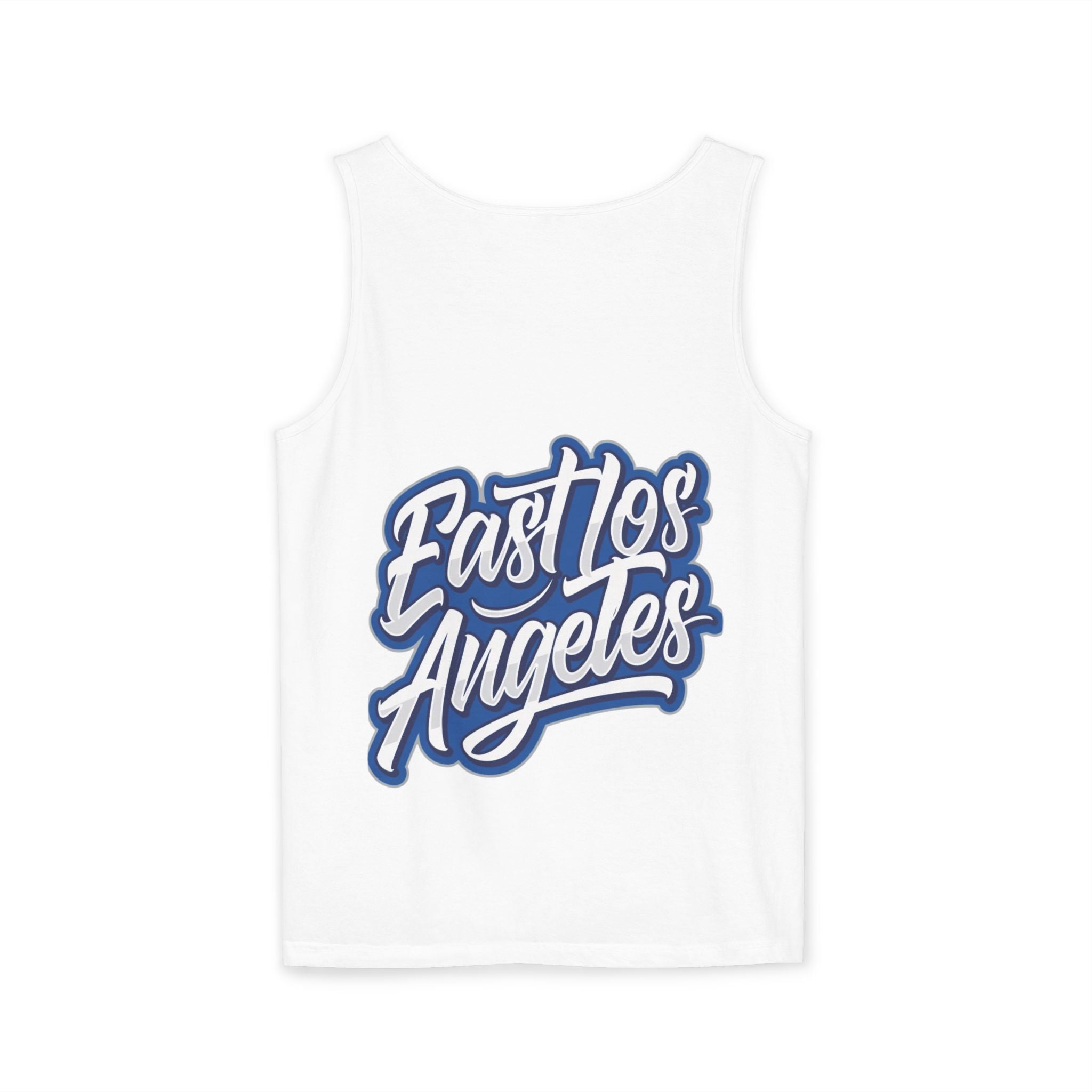 Los Angeles Whittier Blvd tank top, East LA vintage script, Blacktop Society, view 6