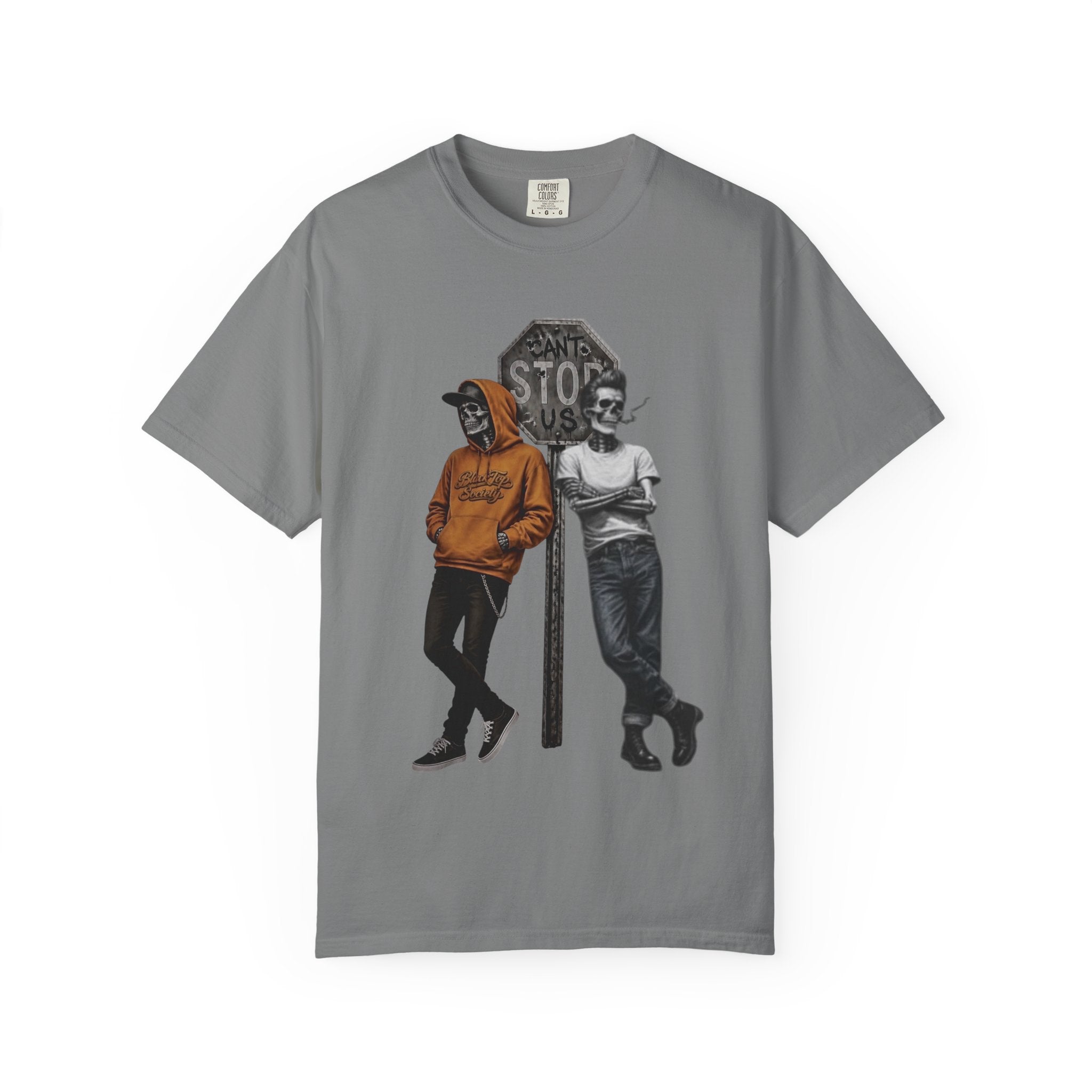 Cant Stop Us Graphic T-Shirt – Vintage Garment Dyed
