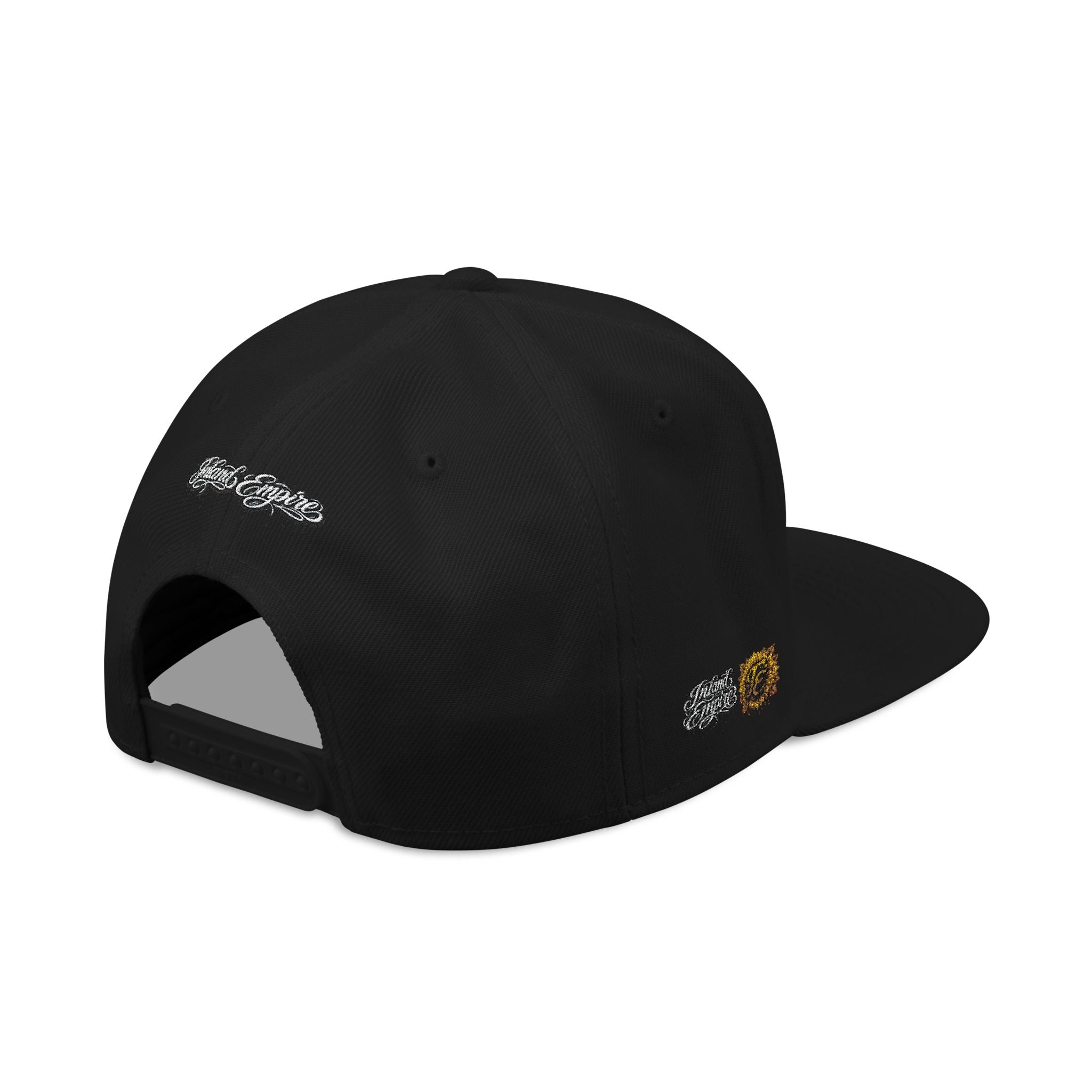 Be Native snapback hat size chart with crown and bill measurements