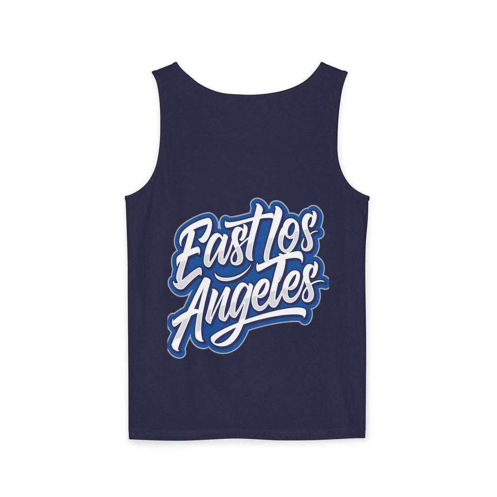 Los Angeles Whittier Blvd tank top, East LA vintage script, Blacktop Society, view 9
