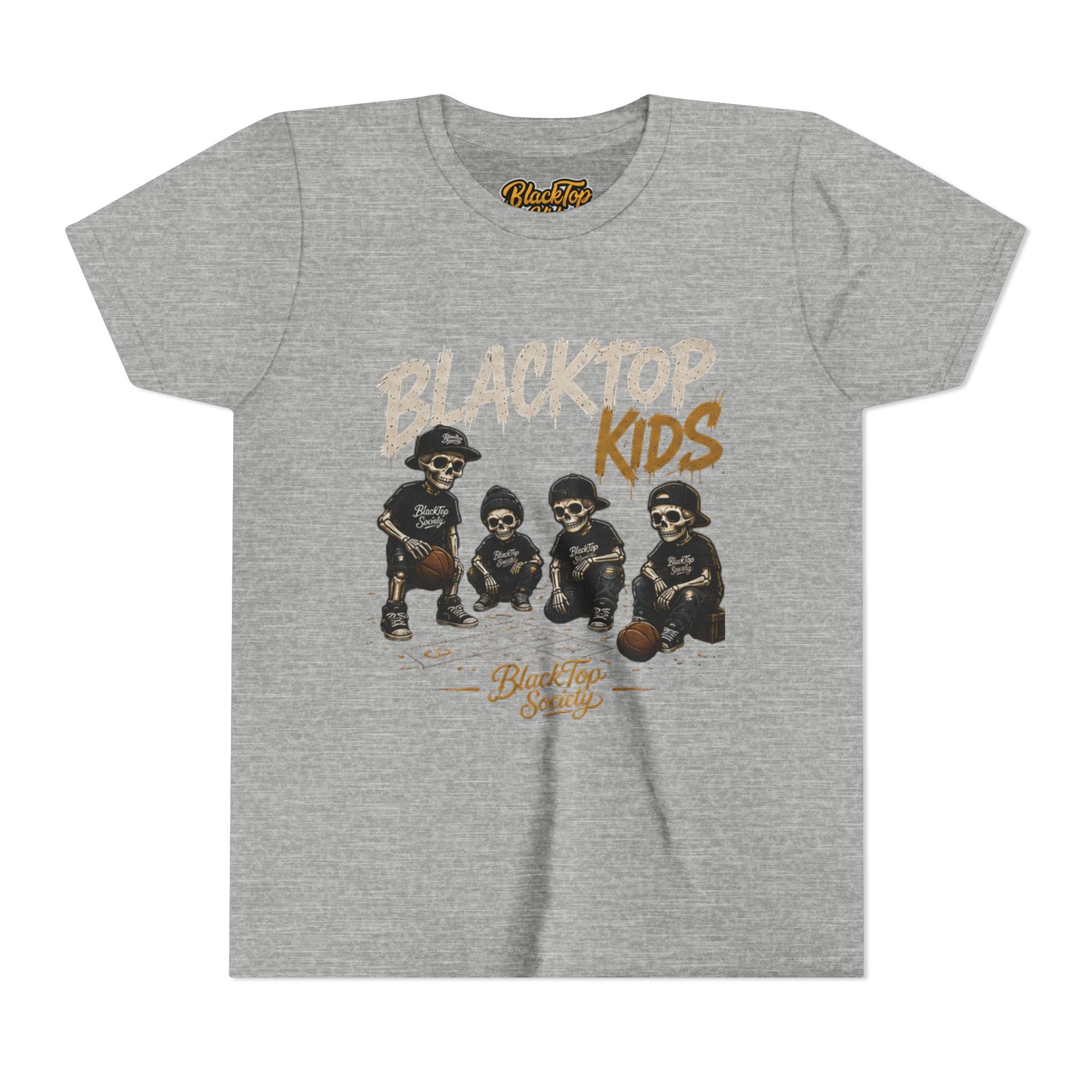 Blacktop Kids retro basketball youth shirt — Blacktop Society