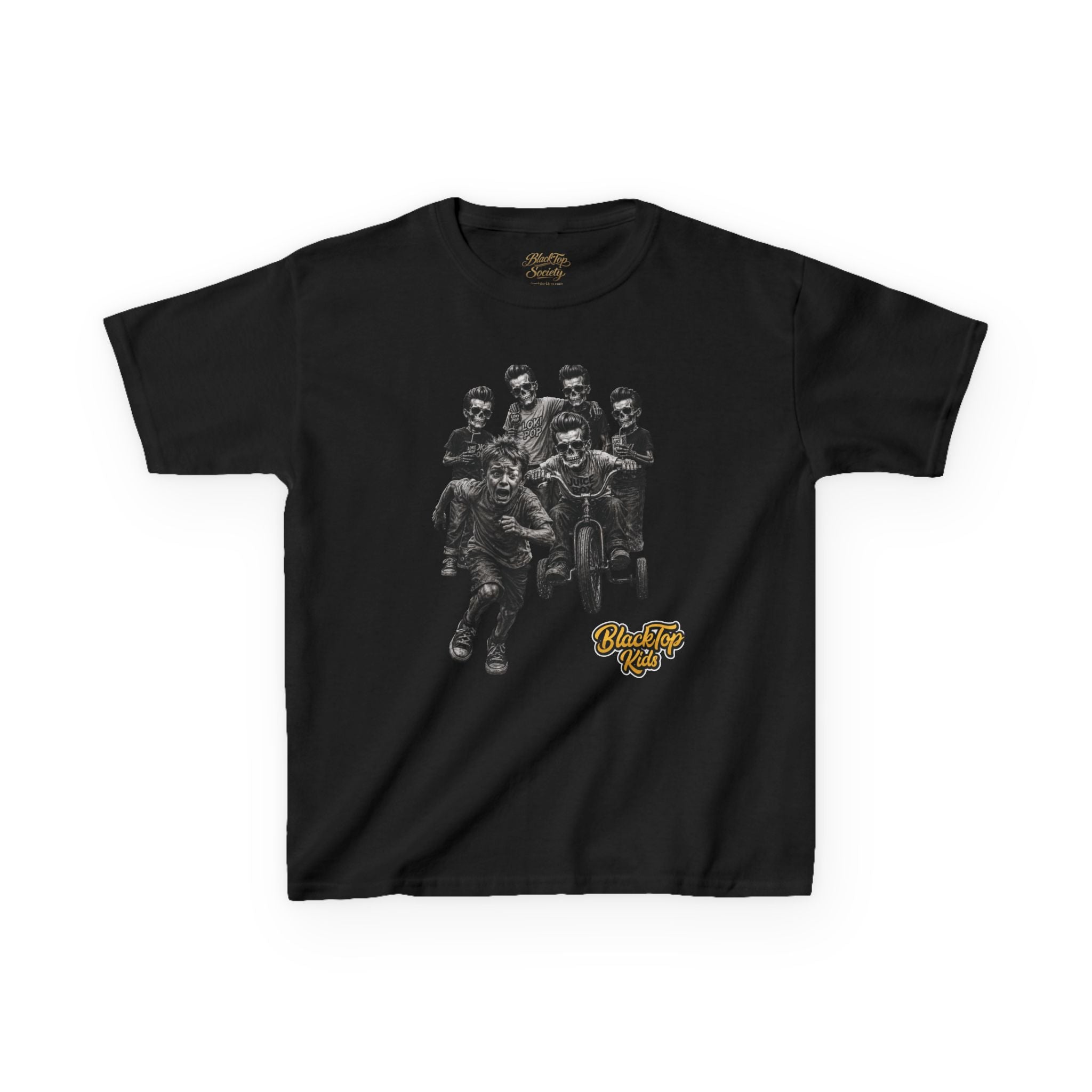 Kids Tee — Vintage BMX Crew Graphic with 'Clubfly' Logo