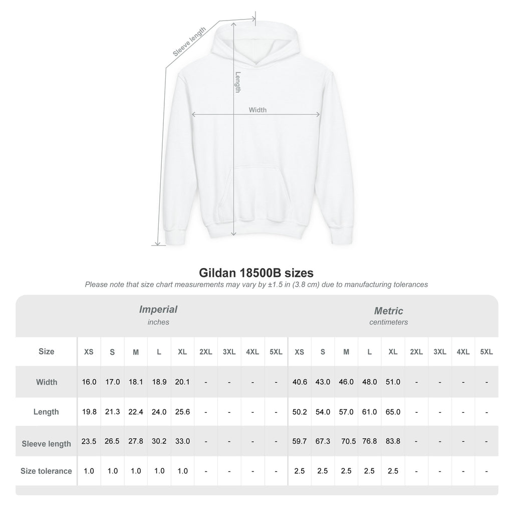 Youth Hoodie — BlackTop Kids Retro Photo Collage Pullover