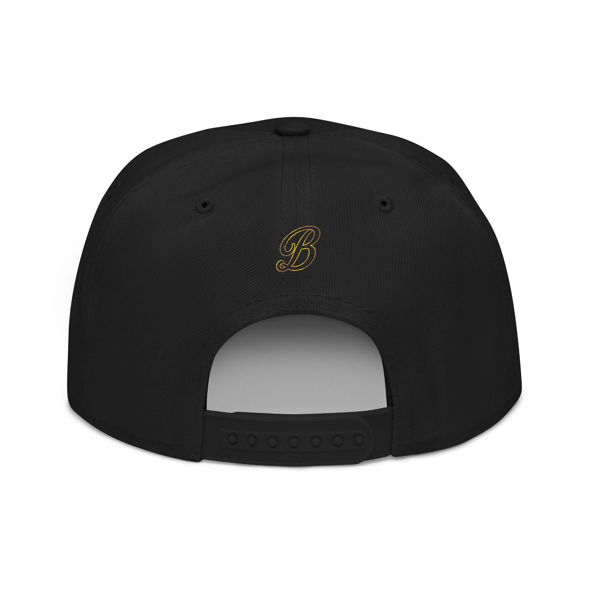 Vintage Camper Snapback Hat — Embroidered Palm Tree & Van Design